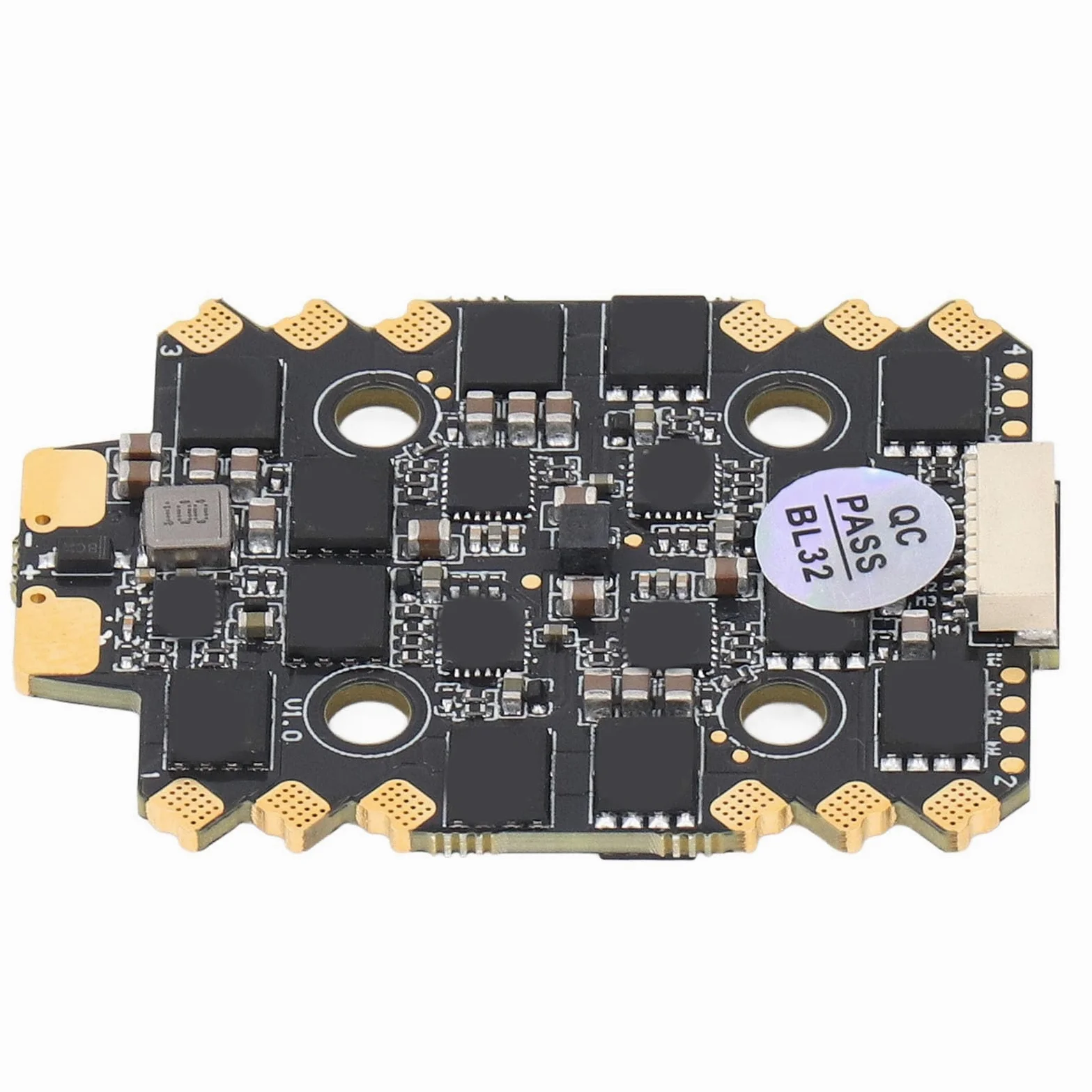 Eujgoov Centralina di Controllo 4 in 1 ESC, STM32G071 PCB 70A 2-8S