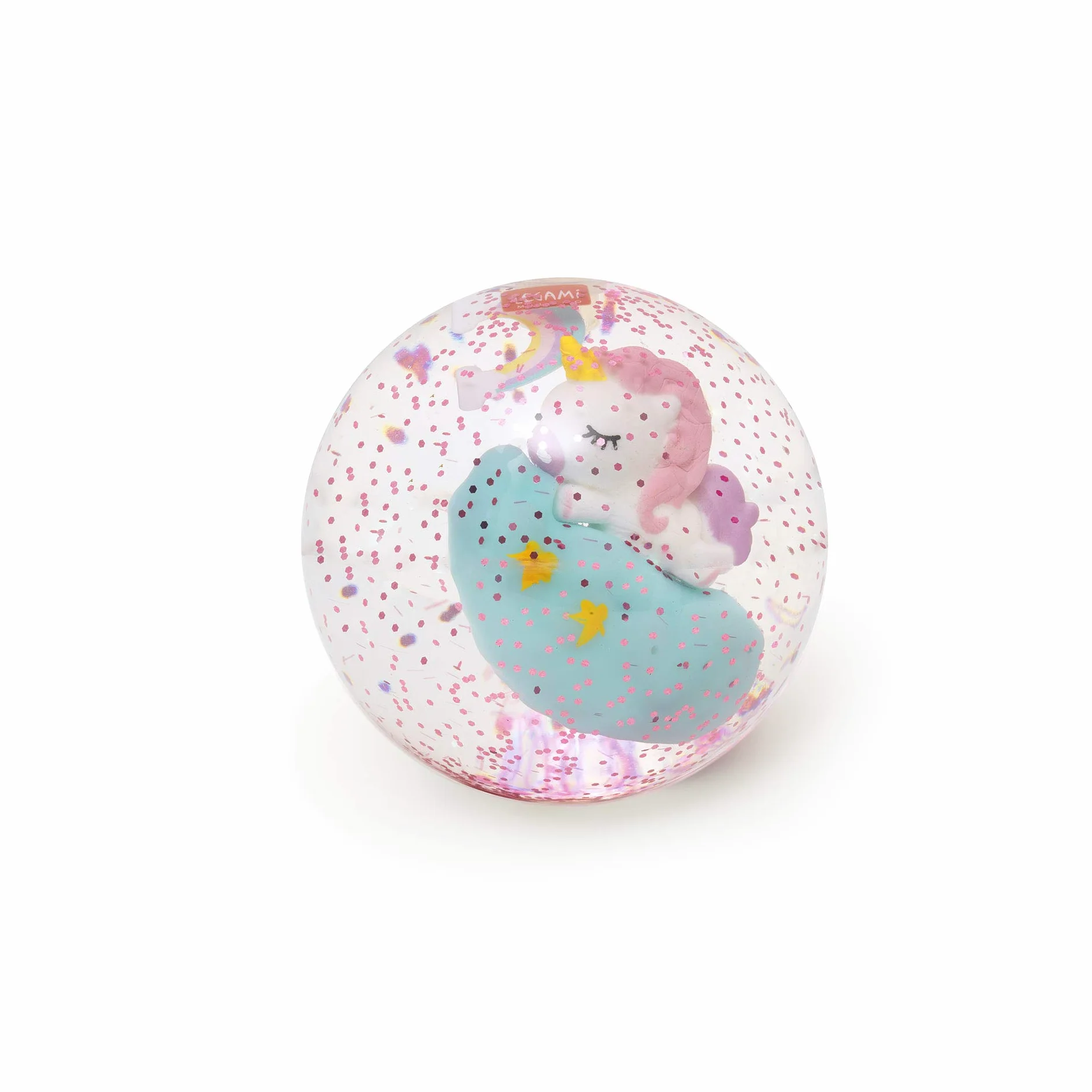 Legami - Pallina rimbalzante luminosa, unicorn