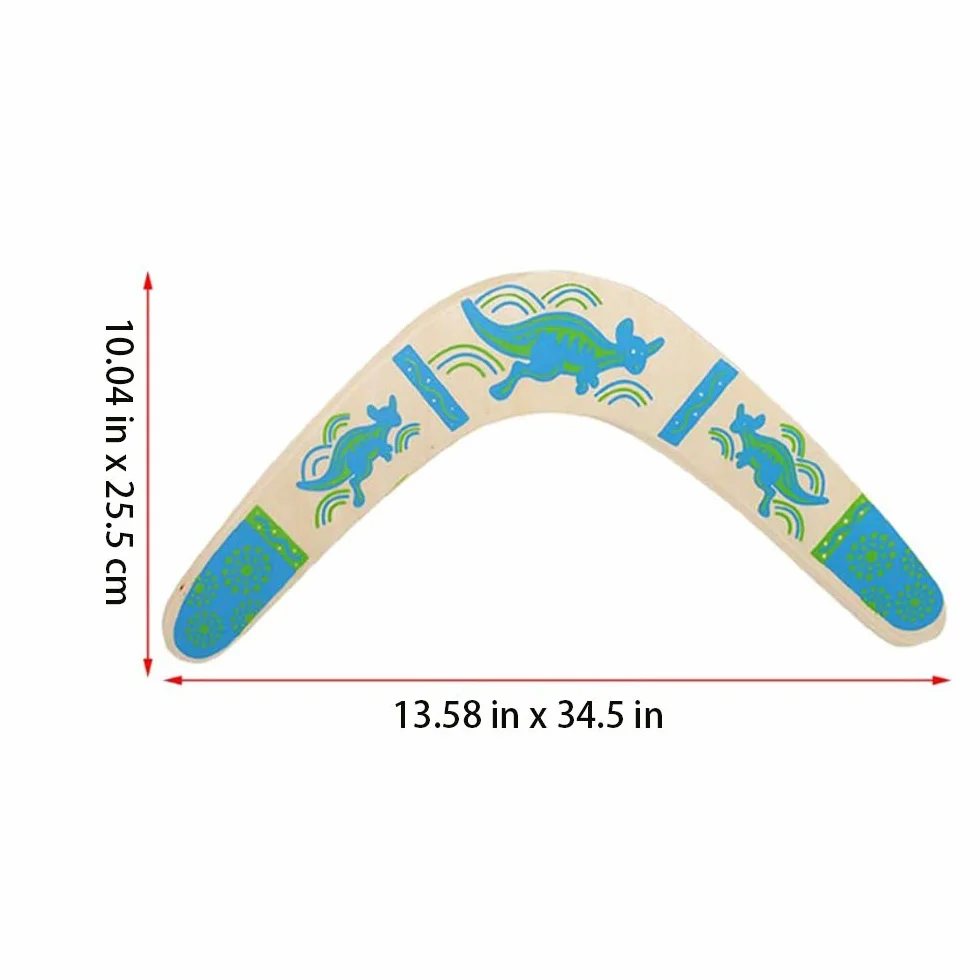 Boomerang Volante Flying Boomerang in Legno a Forma di V Giocattolo in Legno per Sport all'Aria Aperta Boomerang Volante per Bambini e Adulti Boomerang All'aperto Sport Regalo Giocattolo