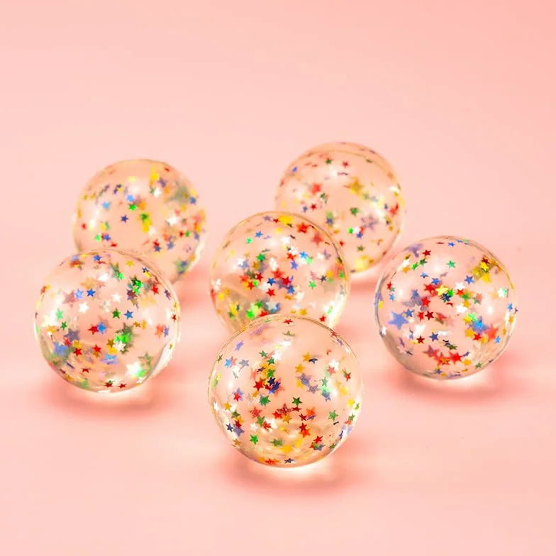 PIQIUQIU 24 Palline da 28 mm per Bambini Feste Compleanno