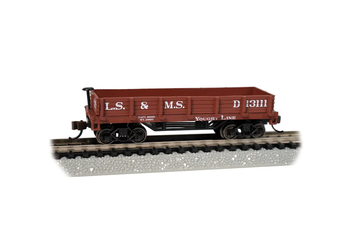 Bachmann Trains - Vecchio tempo Gondola - Lake Shore & Michigan meridionale - Scala N