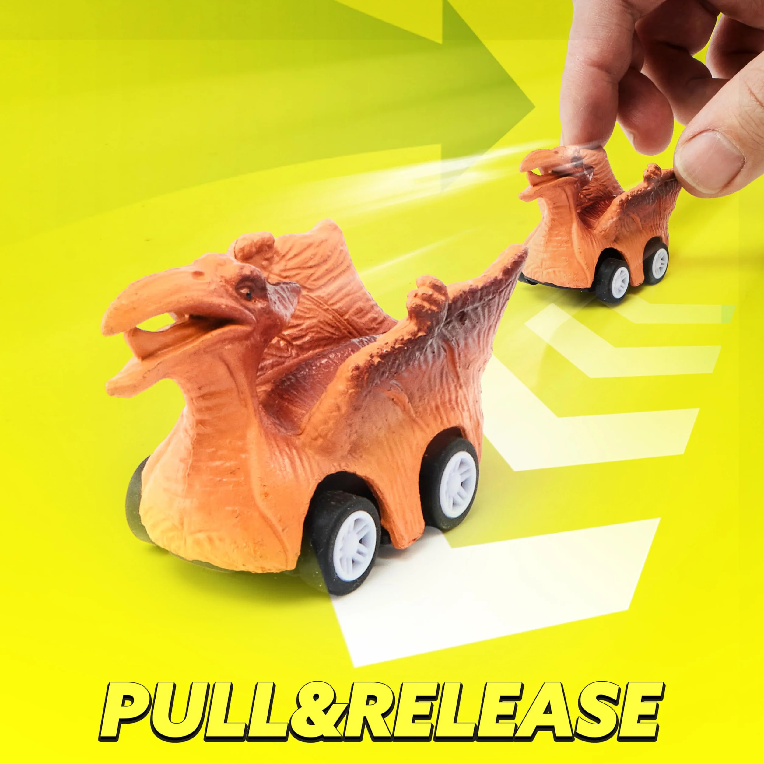 JOYIN 13 Pcs Dinosaur Toy Car Transporter for Kids, con 12 veicoli dinosauro retrattili, 1 camion trasporto dinosauri giocattolo con musica, suoni, luci, 1 elicottero