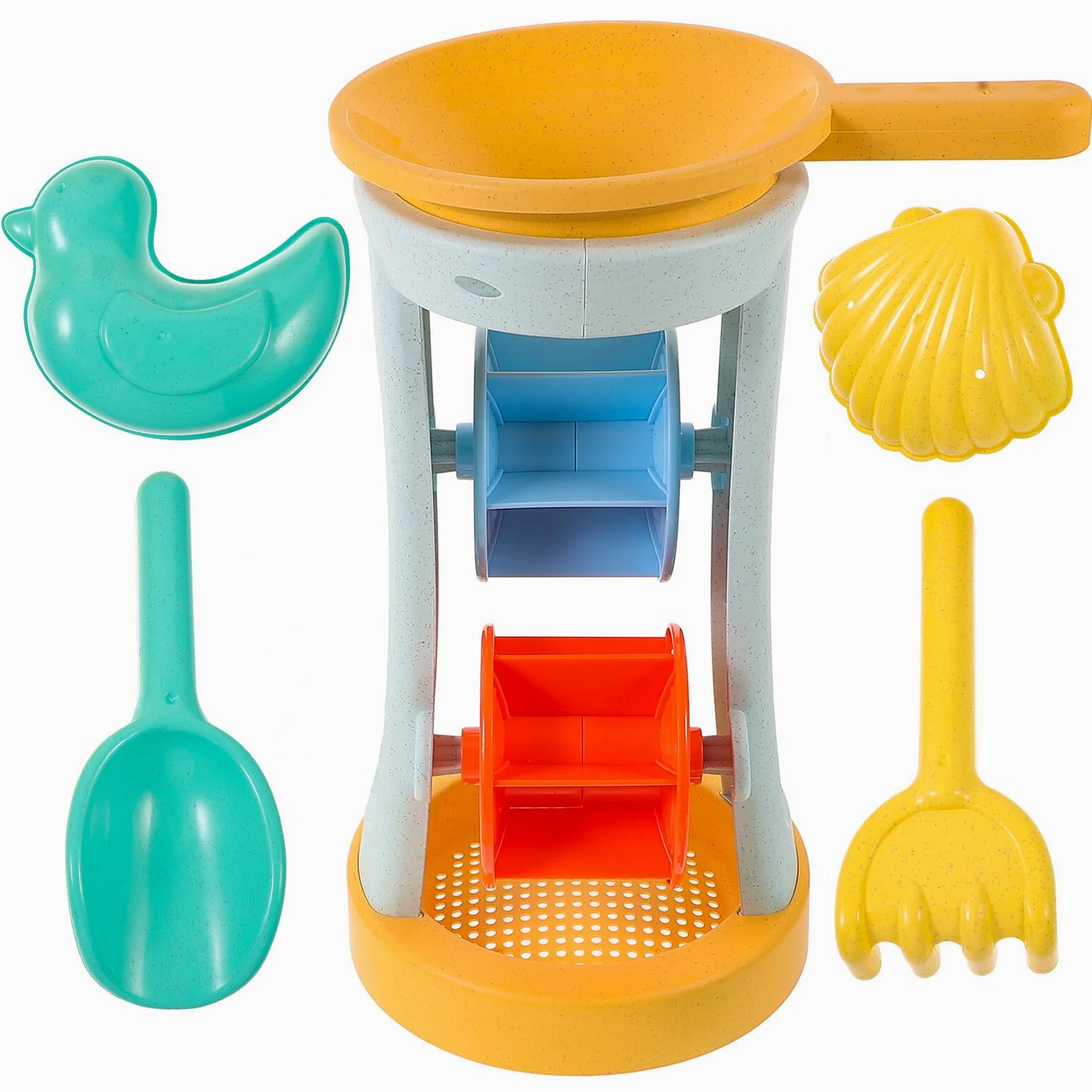 Beach Sand Toy in Plastico per Bambini, Vacanze Estive | Gioco da Spiaggia, Giochi per Spiaggia, Scuola e Backyard, Safe e Comfortable