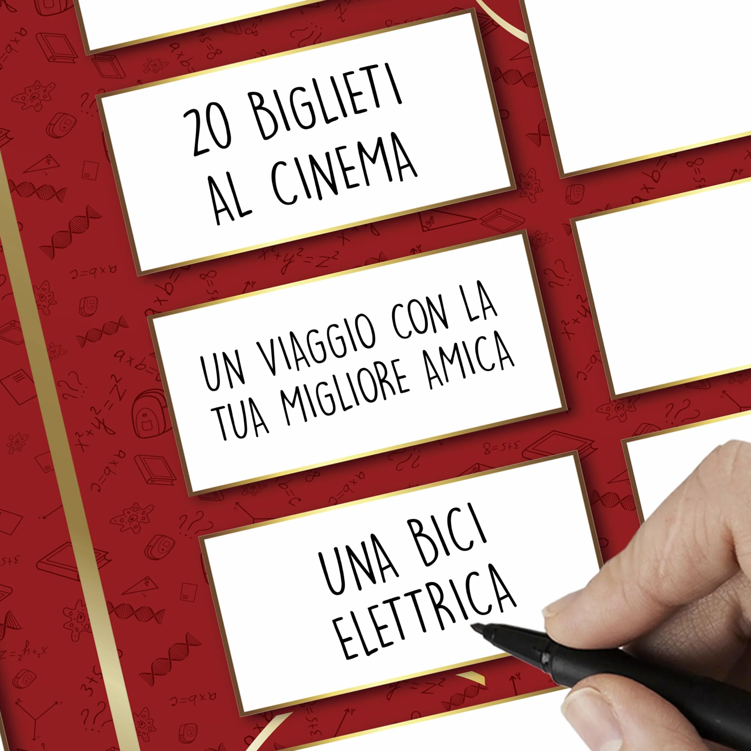 KAÏDENSÏ Regalo Laurea Donna - Gioco Gratta e Vinci Personalizzato - Scherzi Regali Divertenti