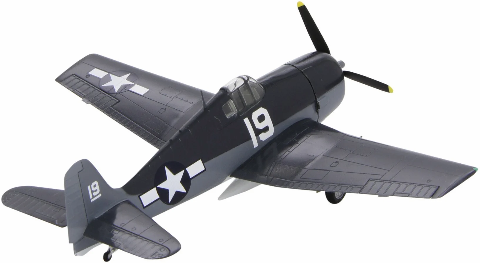 Easy Model 37298 - Modellino Aereo F6F Hellcat VF-6 USS Intrepid del 1944 in Scala 1:72
