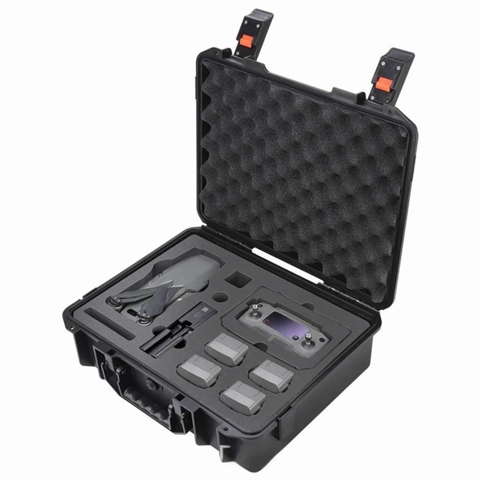 Drone, Custodia impermeabile compatibile con DJI Mavic 2, compatibile con telecomando DJI Mavic 2 Pro/Mavic 2 Zoom con scatola portaoggetti for accessori dello schermo.