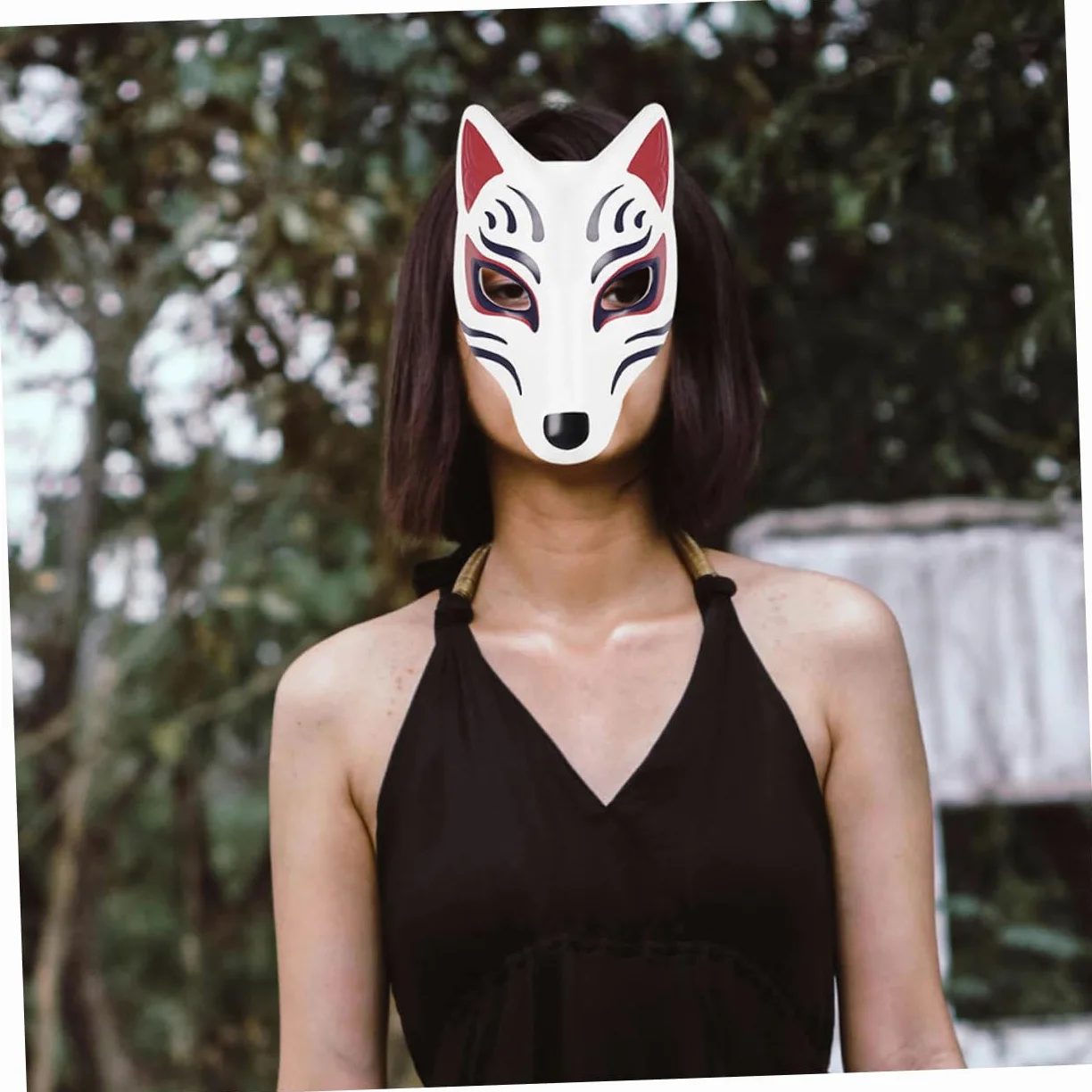 UPKOCH 4 Pezzi Fai Da Te Maschera Di Volpe Maschere Di Animali Verniciabili Per Bambini Decorazioni Artigianali Per Feste in Maschera Di Volpe Divertente Per