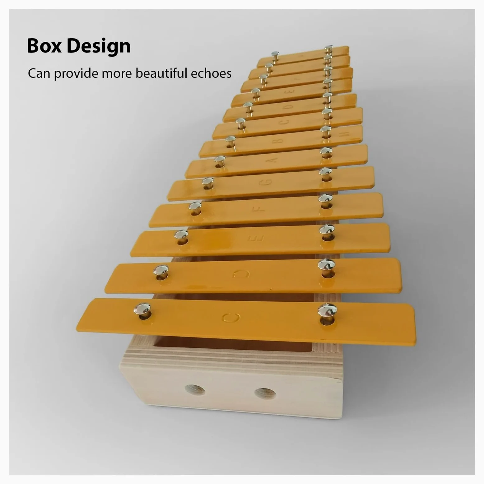 13 Notes Wood Color Xylophone | Glockenspiel classico