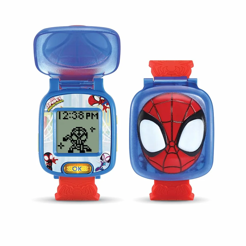 VTech - Orologio educativo di Spidey e la Sua supersquadra, Giocattolo per Bambini +3 Anni, Versione ESP