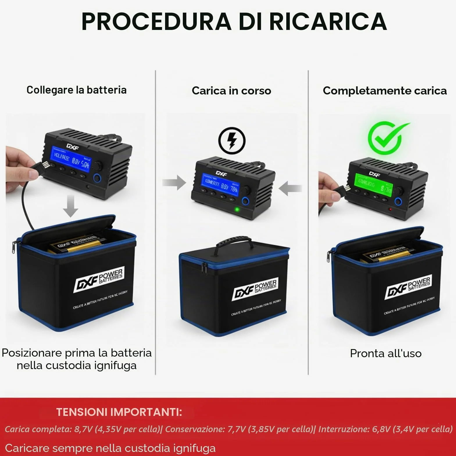 DXF Batteria LiPo 2S 7.6V 7000mAh 140C HV Corta Golden NGP Bullet 5mm Spina T Auto RC 1/8 1/10 Truck Aereo Elicottero Barca Buggy Custodia Rigida 2 Pezzi