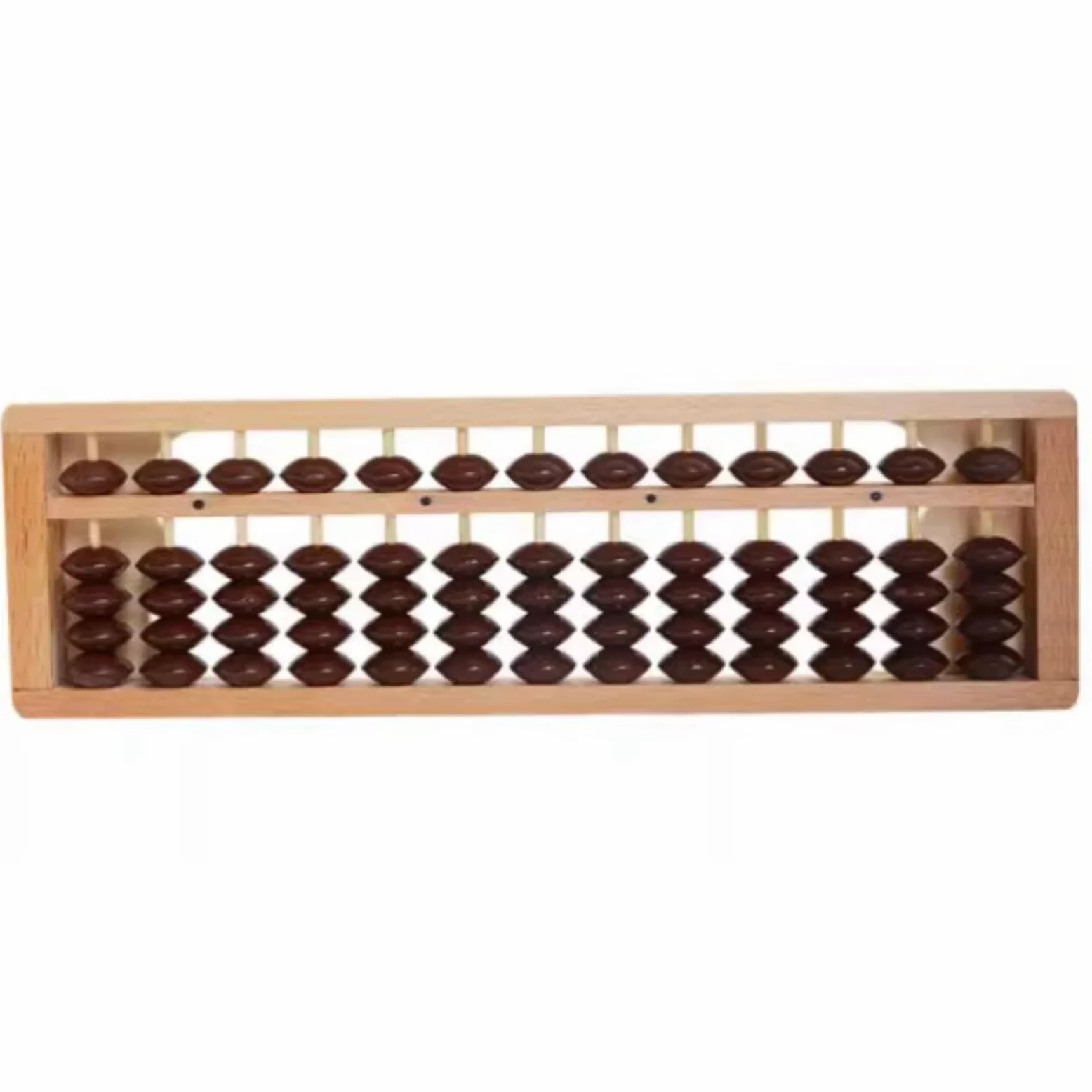 Abaco Pallottoliere Robusto Abacus 13 Cifre Calcolatrice Strumento di Conteggio Apprendimento della Matematica Principianti for L'istruzione Scolastica Abaco Scuola Tradizionale