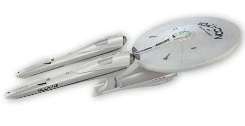 PlayMates U.S.S. Enterprise NCC-1701 - Modello di astronave - Astronave - Modello - Fantascienza - Bambino, Bambini - Adulti - Unisex - Bambini