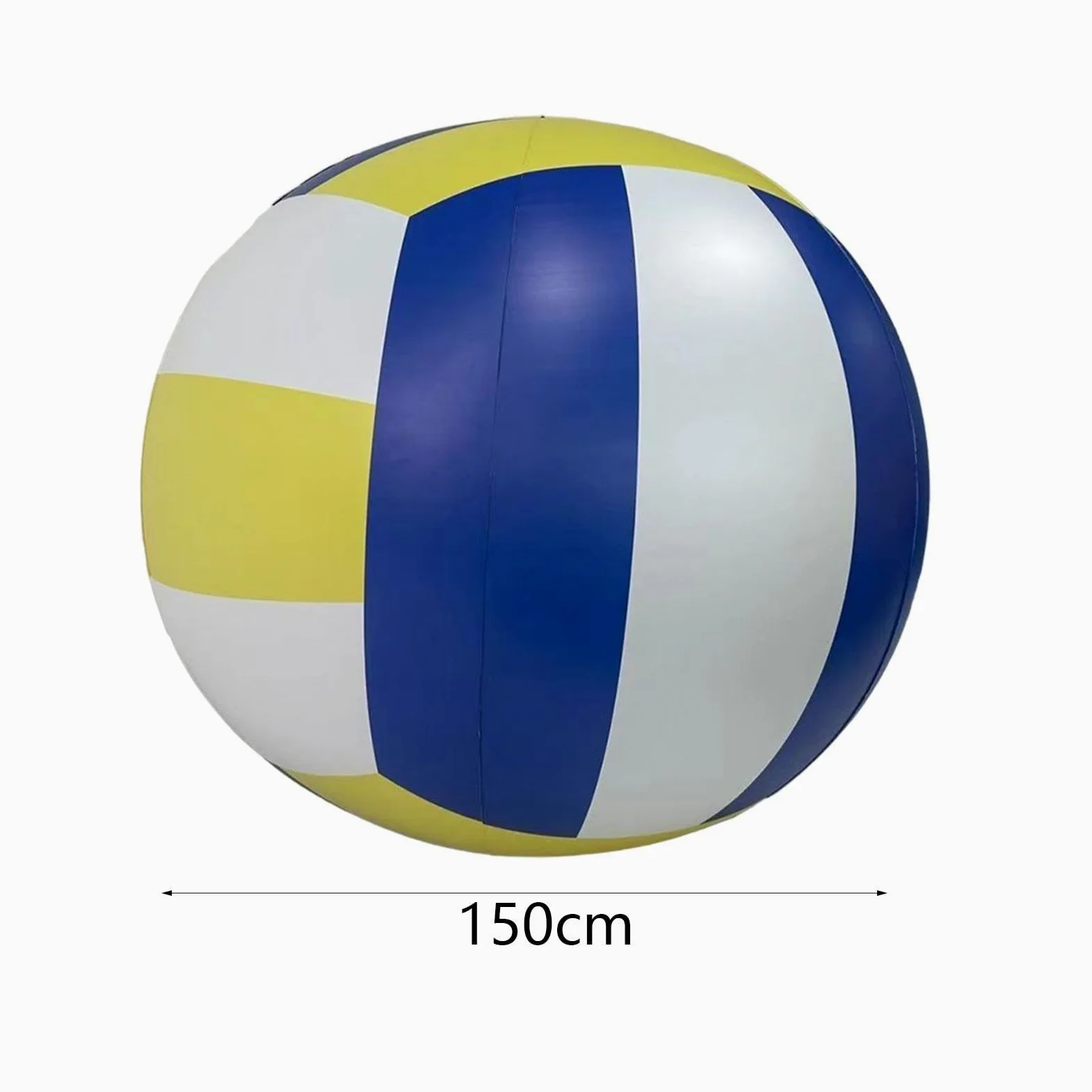 Pallone da Spiaggia Gonfiabile Giochi Sportivi Grandi Palla Piscina Spessa PVC Resistente Adatto per Giochi d'Acqua Decorazione Festa Estate