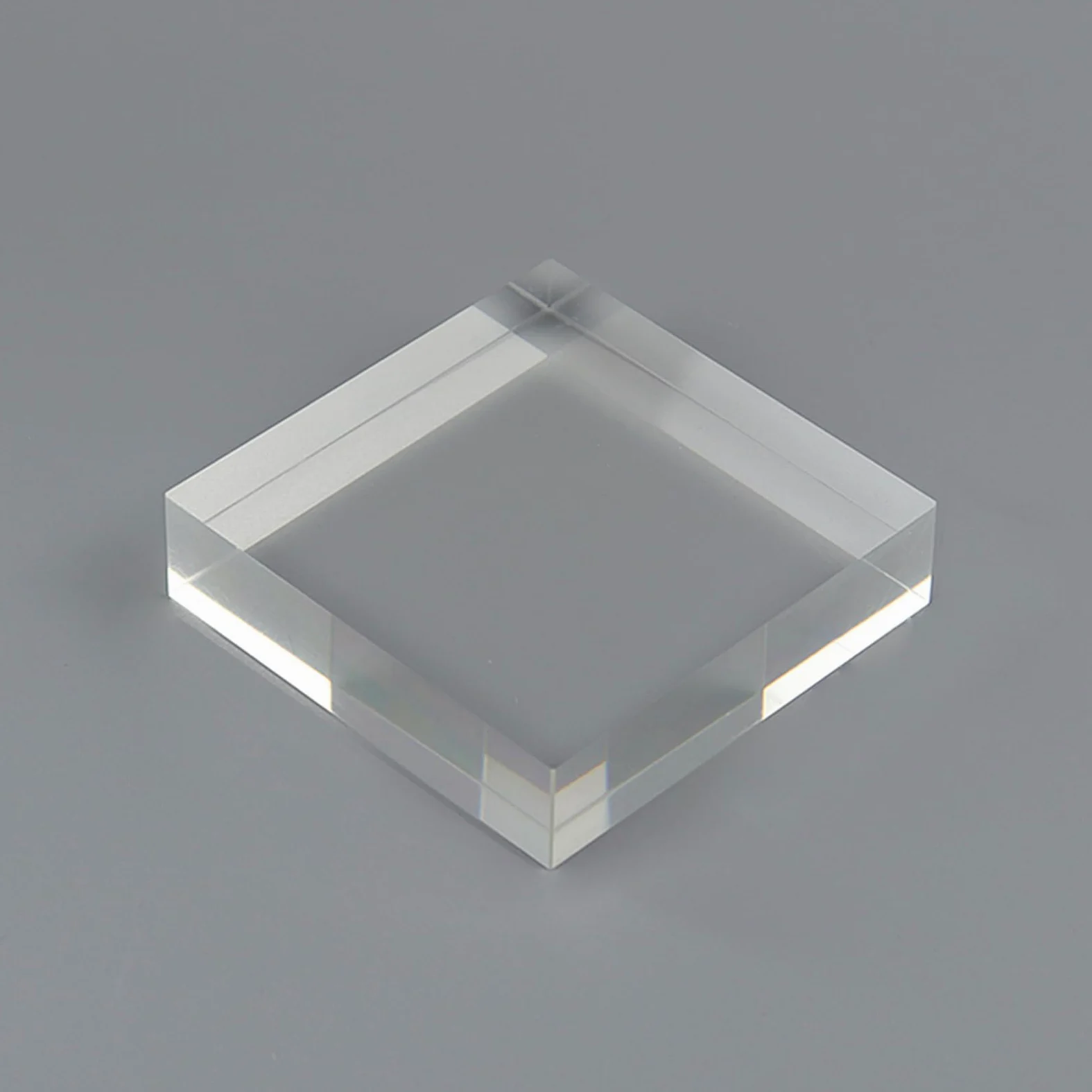 Acrylic Cube Display Stands | Clear, 3x3/4x4cm, For Jewelry: Pack Of 10(0.8cm,3x3cm)