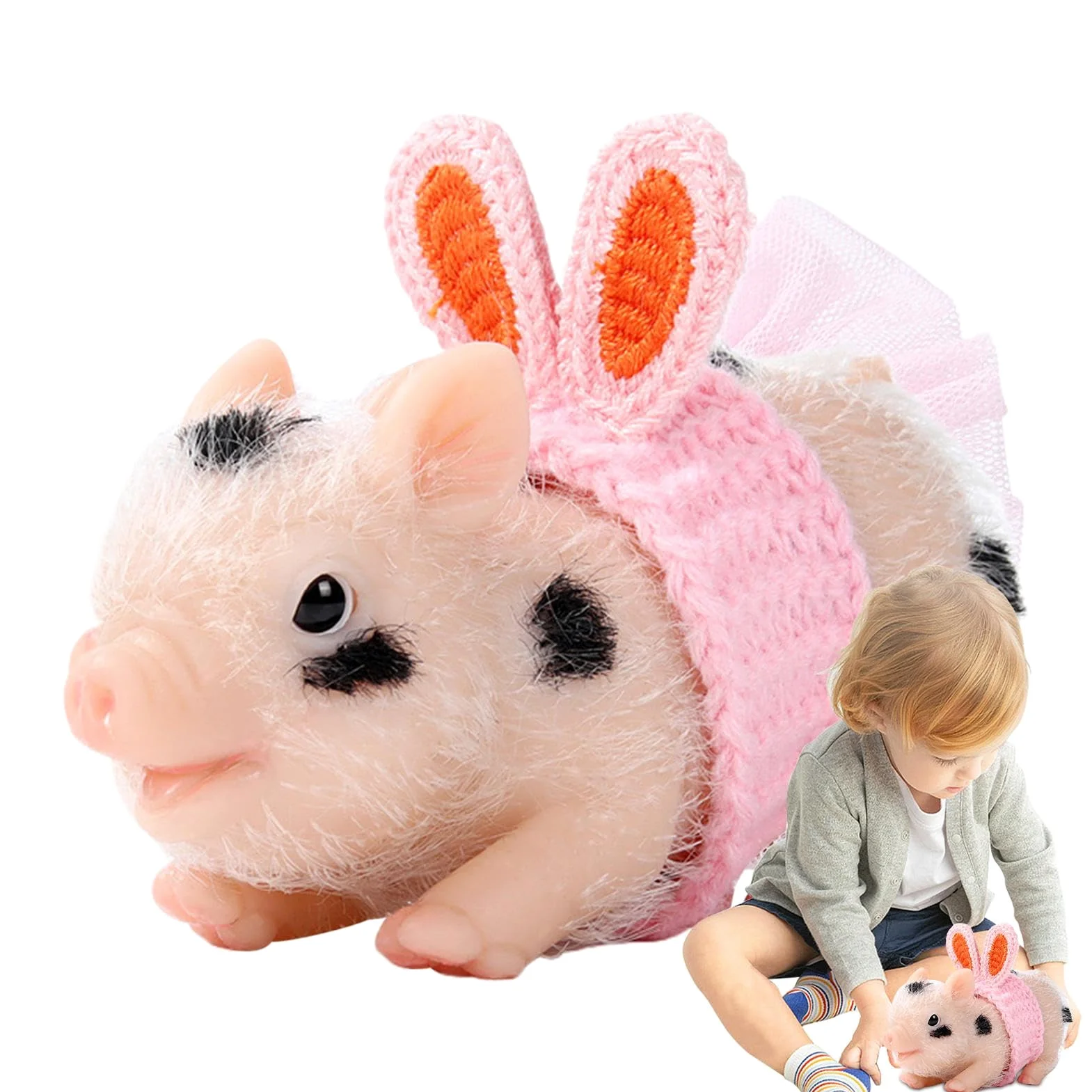 Suonare animali, giocattoli per animali per bambini Animale in miniatura | per infermieri per bambini, divertenti ripieno di calze di Natale, decorazioni per la casa divertenti p