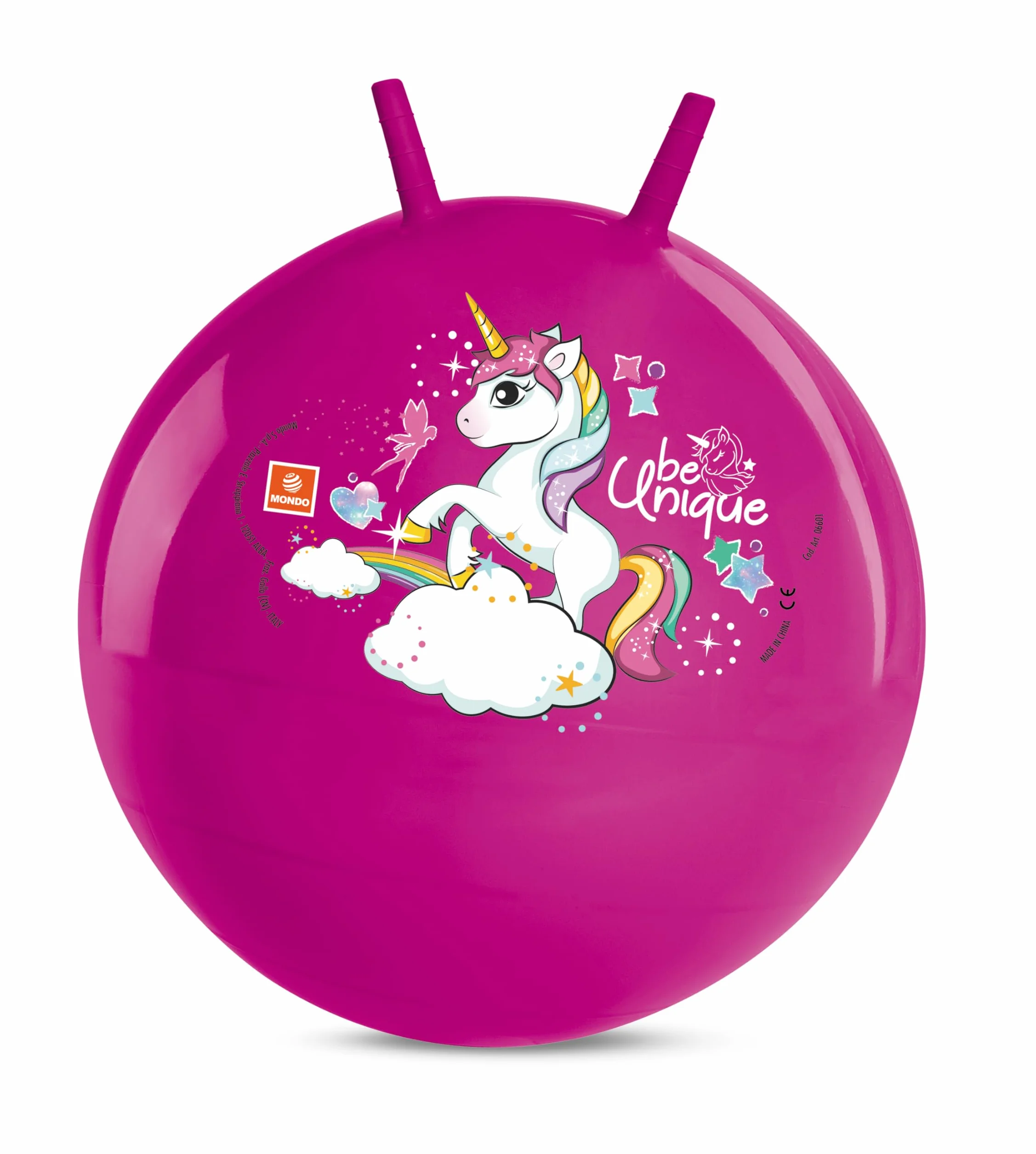 Mondo Toys - Kangaroo design Unicorn - Palla per Saltare bambino/ bambina - 06601