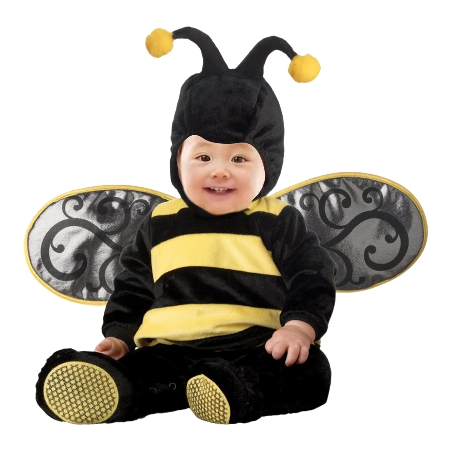 Sharplace Costume da animale per neonati, costume di Halloween, abito divertente e originale, regalo originale, tuta con cappuccio, tuta cosplay per compleanno,