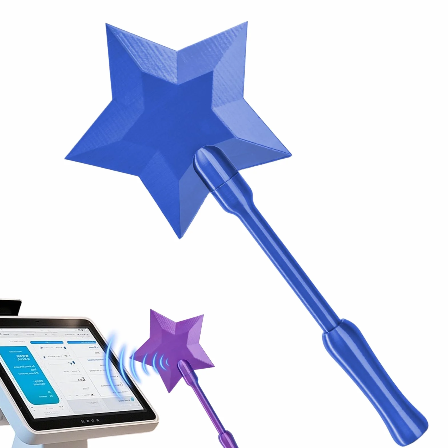 Bacchetta Magica Carta di Credito, Bacchette per carte di Pagamento, Portatile e Funzionale, Porta Carte Di Credito ECarte Di Pagamento, Regalo Divertente e Funzionale per Bambini, Adulti