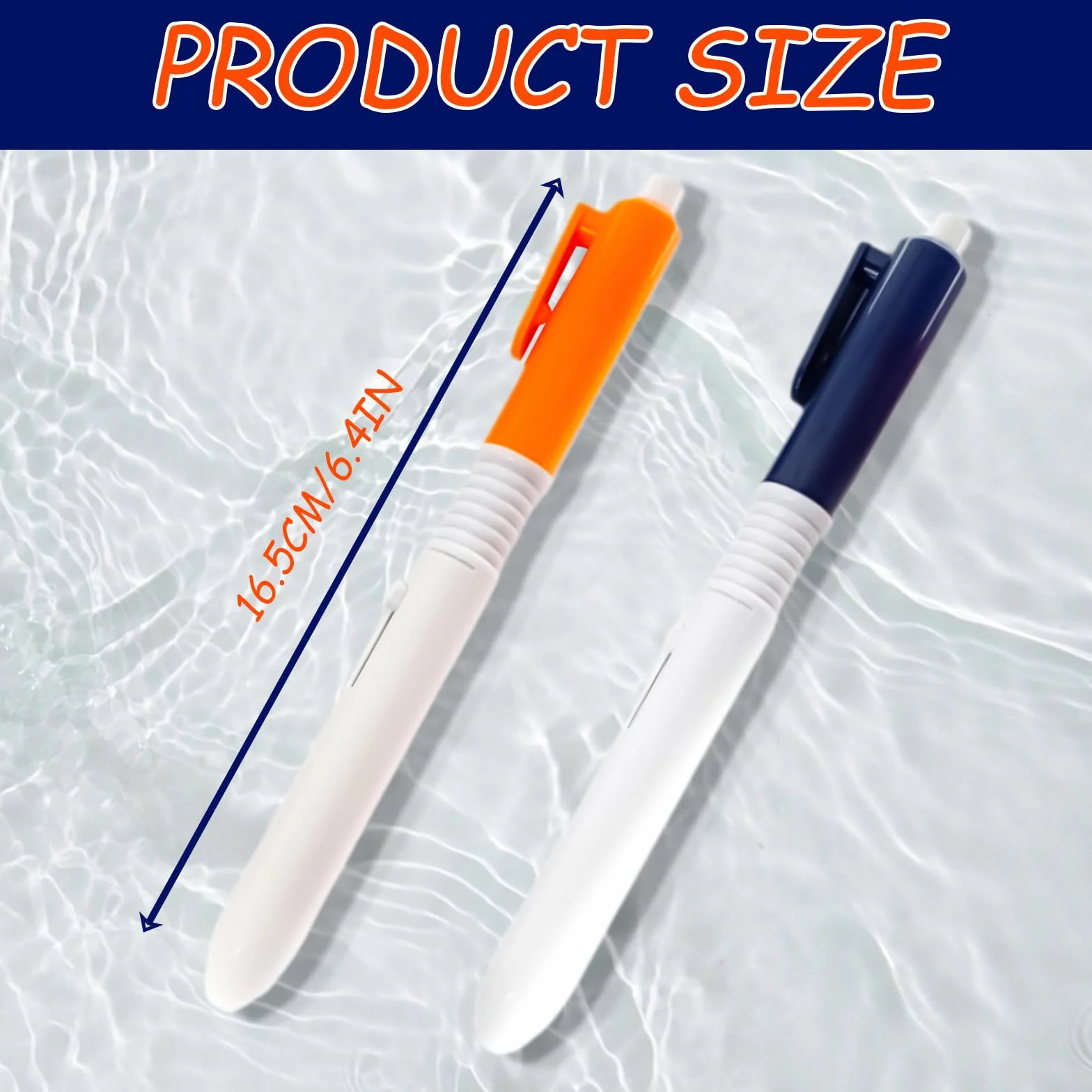 Confezione da 2 penne spray, penna spray d'acqua scrivi-cancella, penna 2 in 1, penna cancellabile, penna scherzo, penna scherzo, penna pressata, per ufficio scolastico