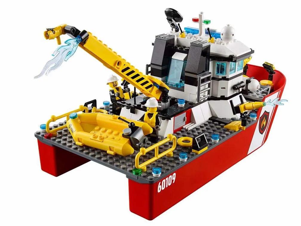 LEGO 60109 - City Pompieri Motobarca Antincendio