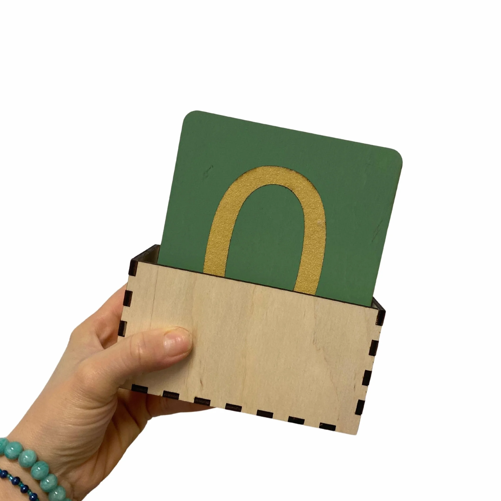 Numeri smerigliati con scatola