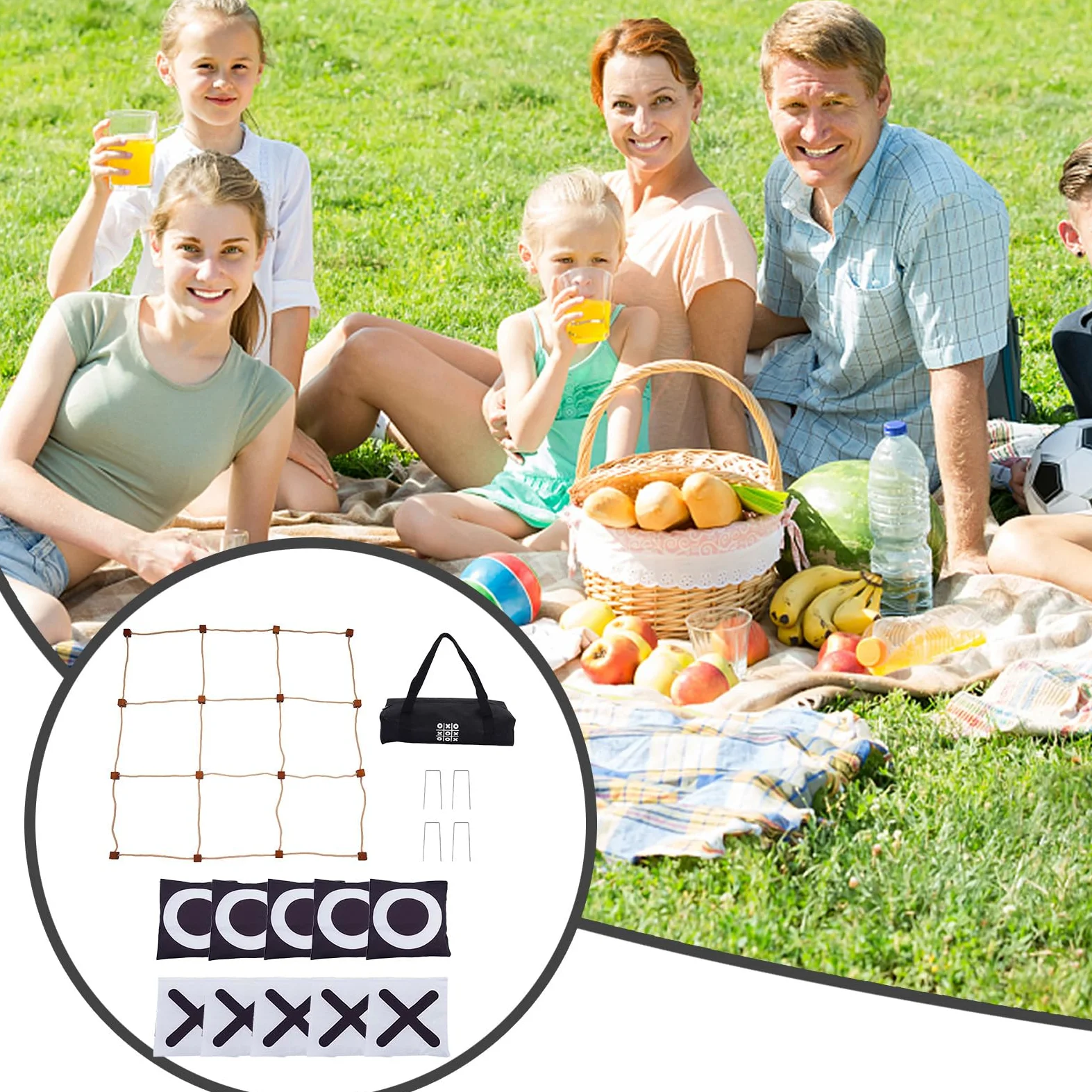 Generico Giochi da Giardino attività Interattiva per Genitori E Figli | Giochi Da Giardino Ideale Per Picnic Campeggio Spiaggia Festa Di Compleanno Prato Barbecue Uomini E Donne