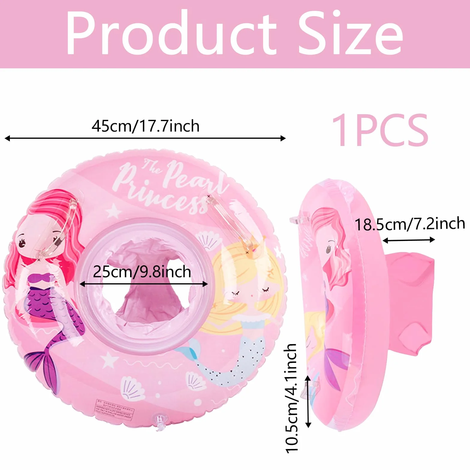 Anello da nuoto gonfiabile, per bambini, con seggiolino da nuoto, simpatico cartone animato galleggiante per bambini, accessorio da bagno per bambini