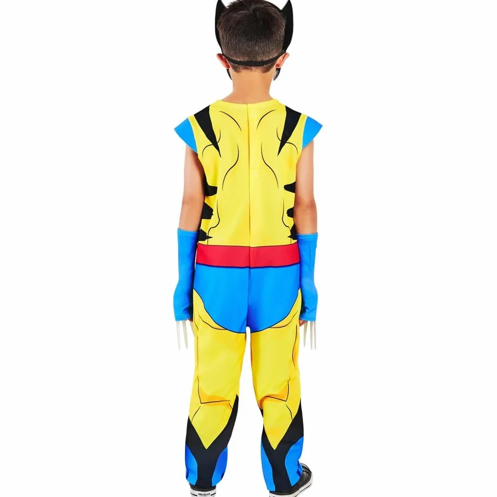 Rubies Costume ufficiale Marvel Wolverine per bambini, taglia 9-10
