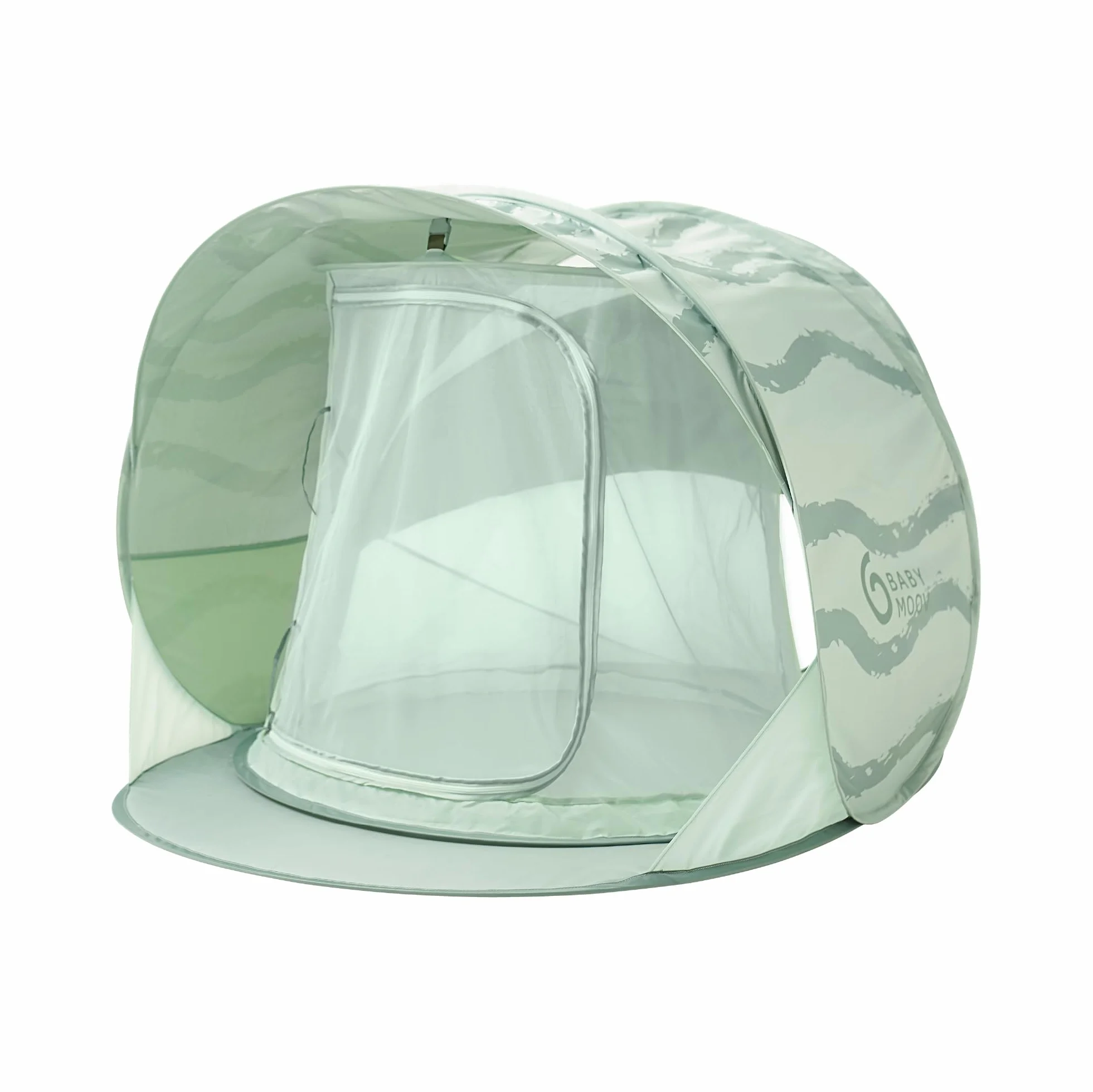 Babymoov Tenda anti-UV Moov & Protect - Alta protezione UPF 50+ - Tenda Rinfrescante - Grande Dimensione - Sistema Pop-Up - Zanzariera