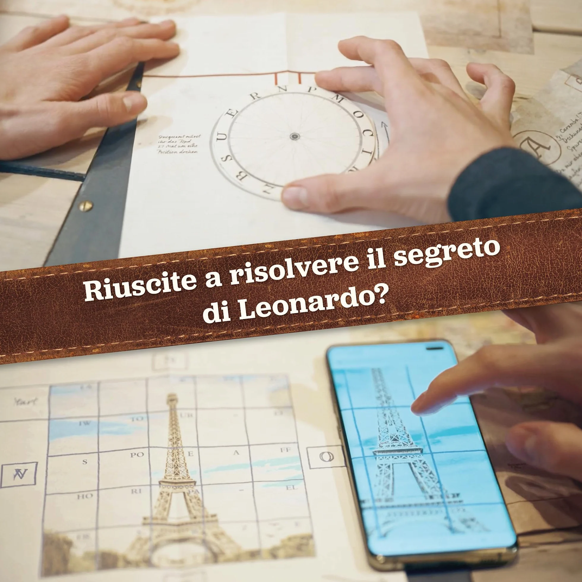Hidden Games - Calendario dell'Avvento con puzzle - Il Giro del Mondo del Professor Leonardo - Un gioco di enigmi in 24 buste misteriose