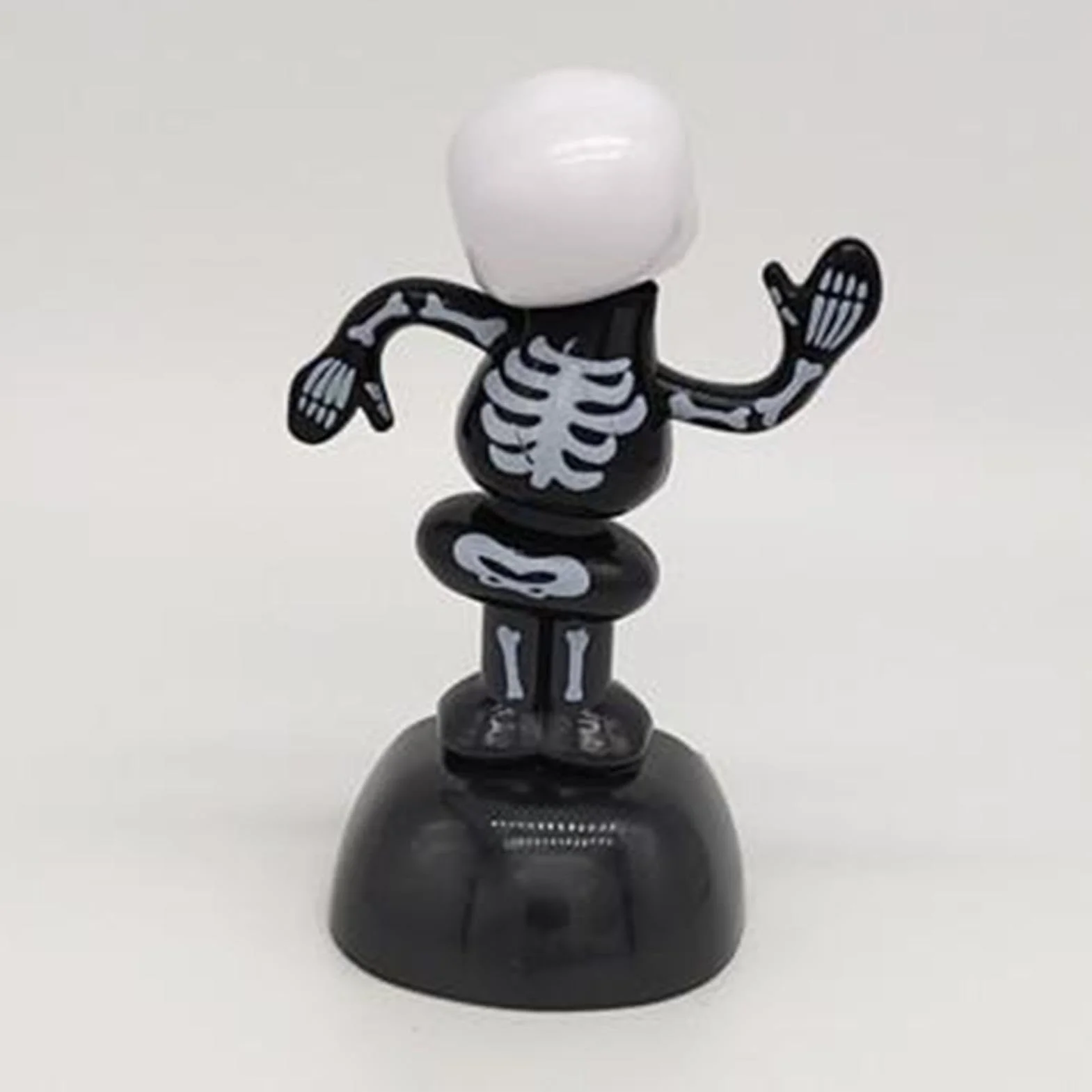 Generico Scheletro Di Auto Ad Energia Solare - Ornamento Di Scheletro Per Cruscotto 'auto | Figure Danzanti Solari | Giocattoli Per Cruscotto Auto In Movimento