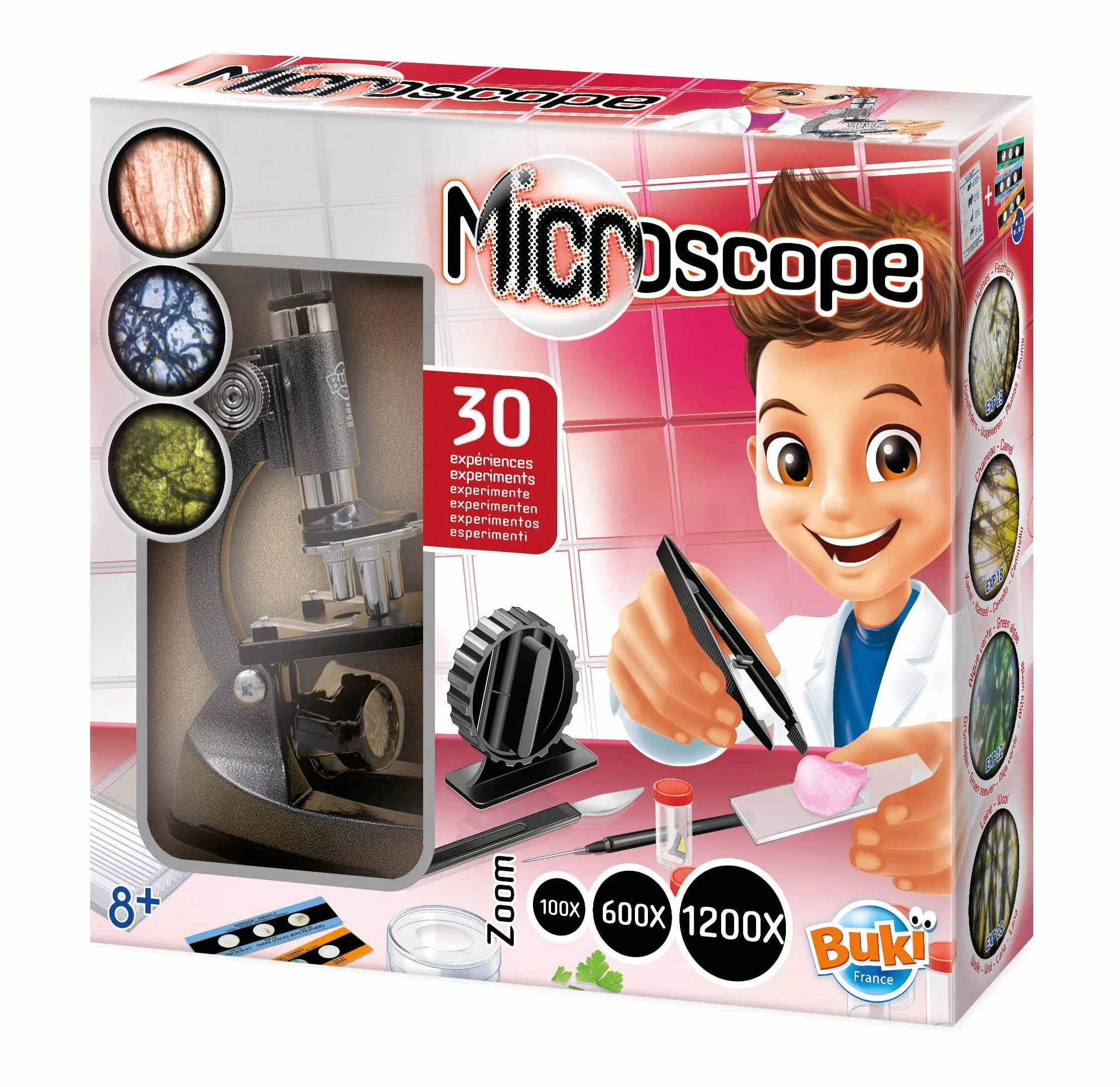 Buki France MS907B Microscopio 30 esperimenti