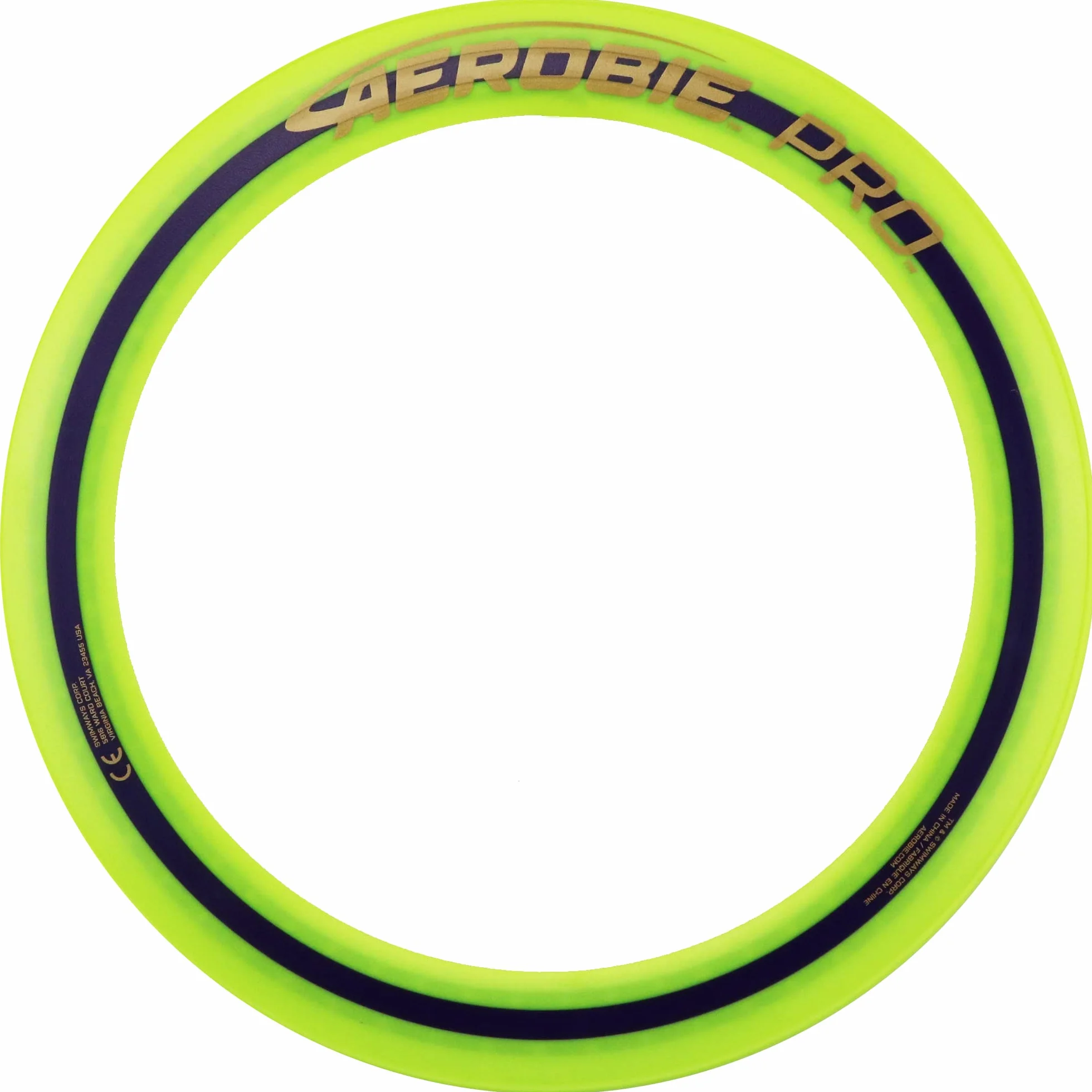 Aerobie Pro / Anello da Lancio / Volo Preciso / Giallo