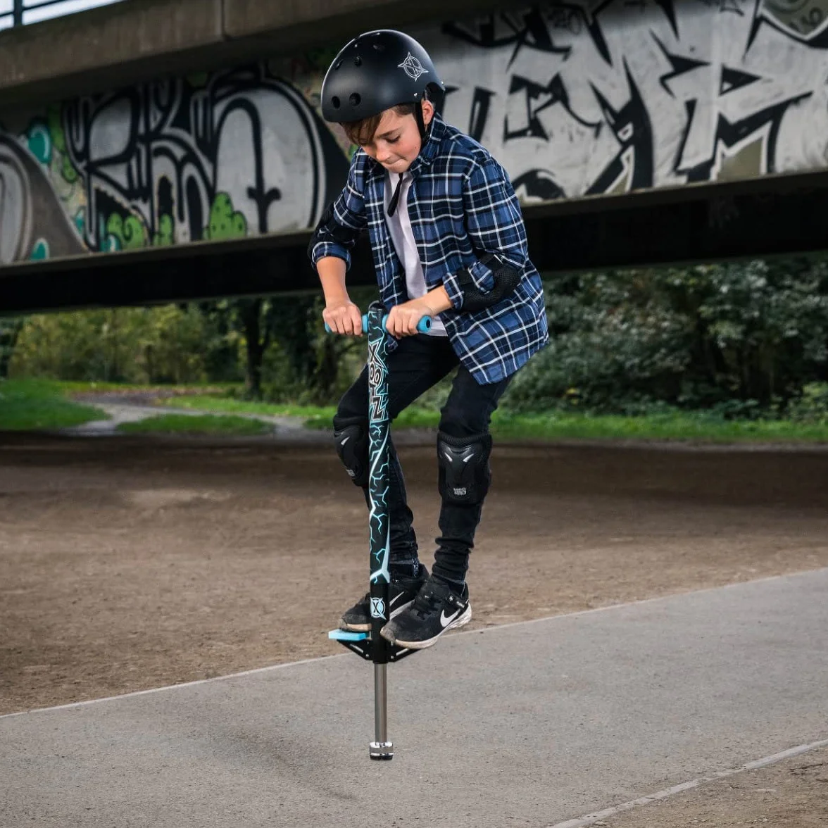 Xootz- Pogo Stick, Colore Blu, 5031470253073