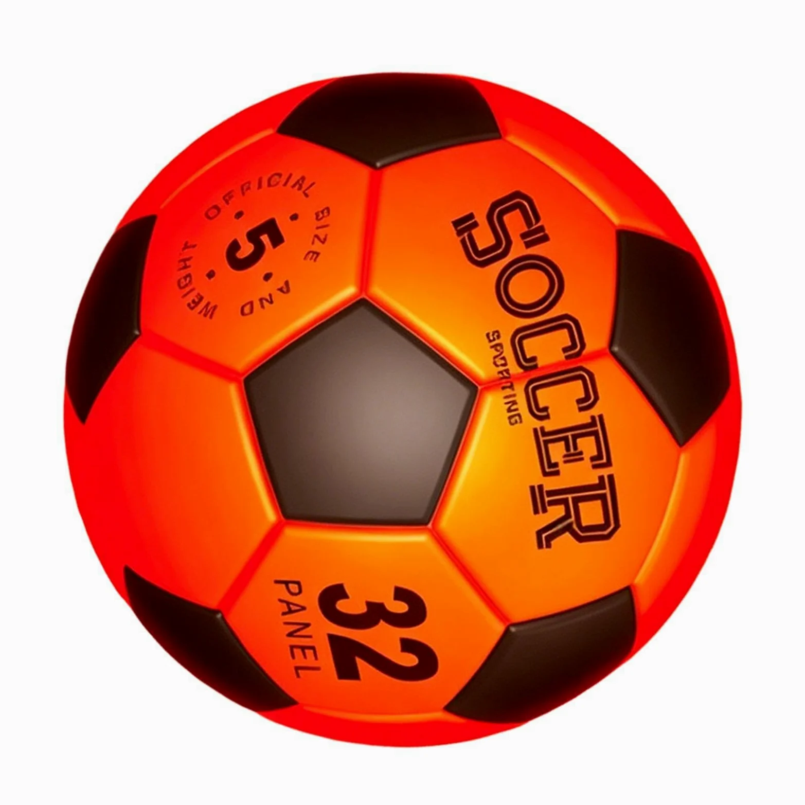 Pallone da Calcio Luminoso per Bambini Pallone Sportivo Ricaricabile N.5 | Pallone LED per Sport per Ragazzi 8-15 Anni Bambini Ragazzi Adulti Sport Esterno Compleanno Giardino Cortile Fu