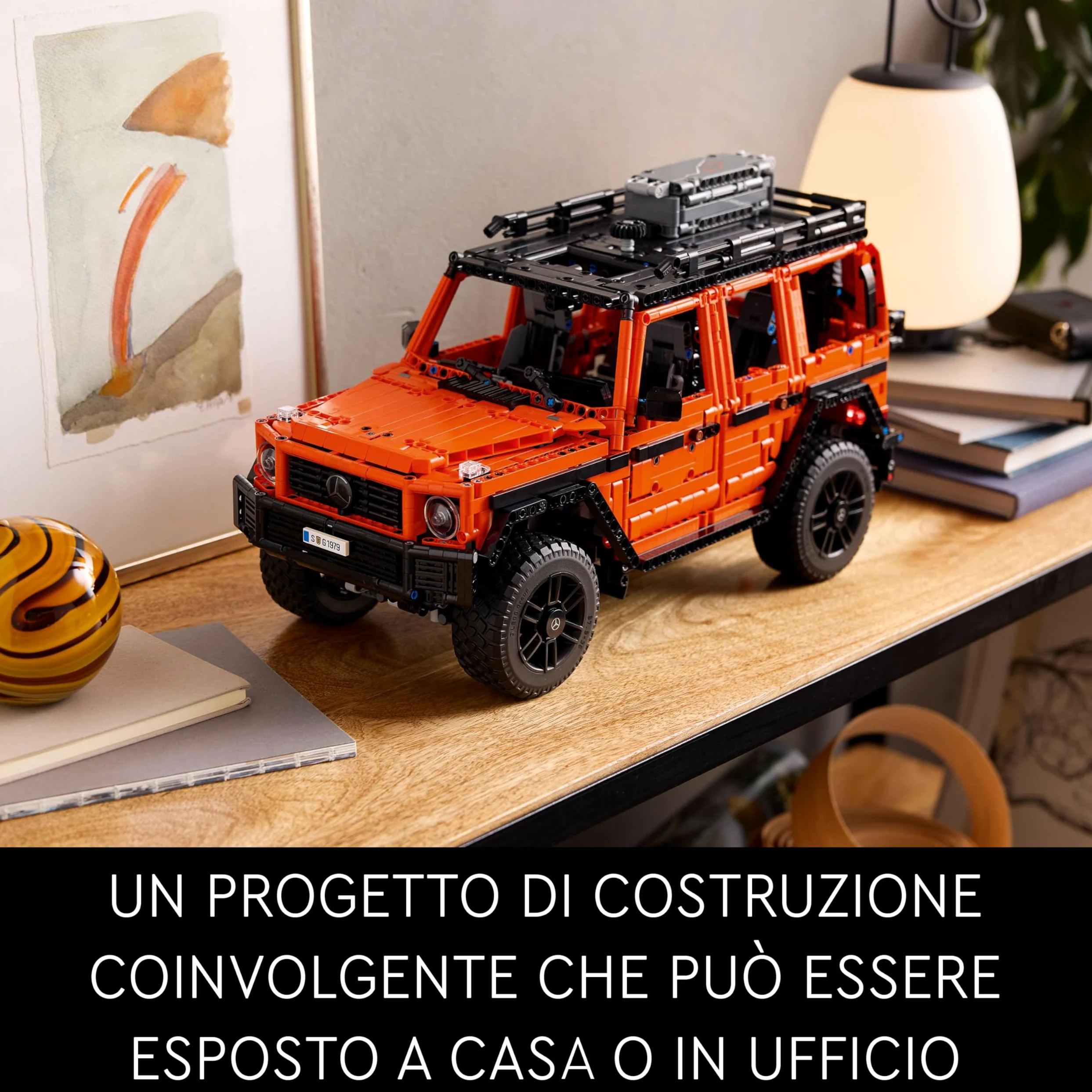 LEGO Technic Mercedes-Benz G 500 PROFESSIONAL Line, Modellino di Auto Fuoristrada da Costruire per Adulti, Veicolo 4X4 Classe G da Esposizione Ricco di Dettagli, Regalo Collezione per Lui o Lei 42177