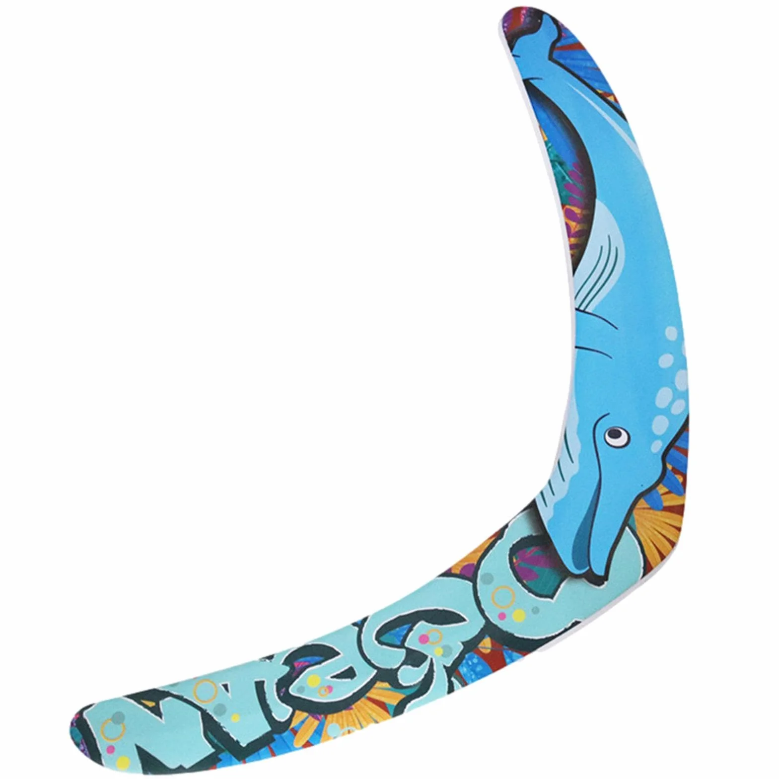 Formazione professionale Boomerangs - Attrezzatura sportiva premium a V | Design ibrido in schiuma e plastica resistente alle intemperie per giochi parco/spiaggia di 6 anni per adulti