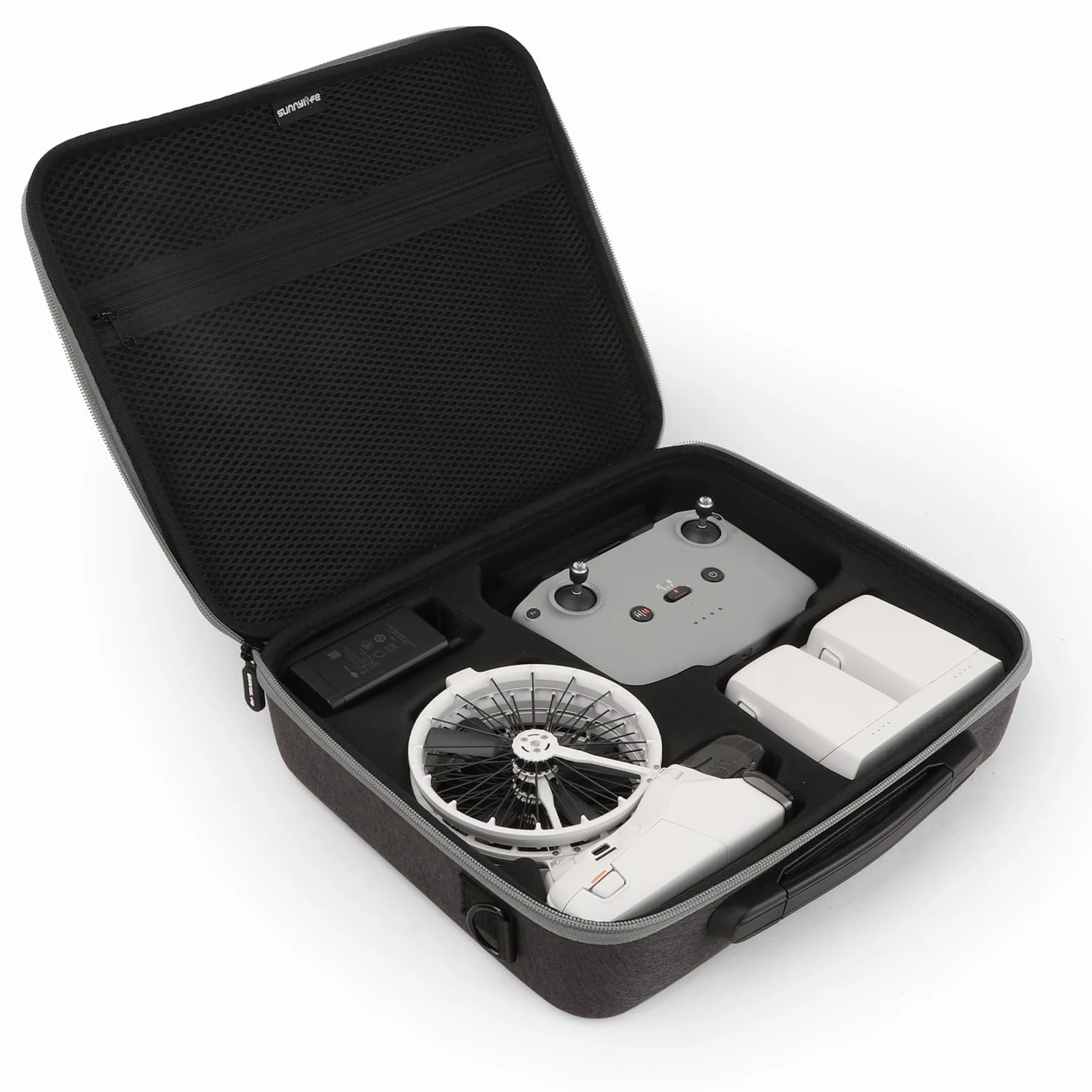 Custodia per DJI Flip, Borsa di Stoccaggio Portatile Accessori per Droni per Telecomando RC2 RCN3, Batteria per Droni, 31,5 x 27 x 8,2cm