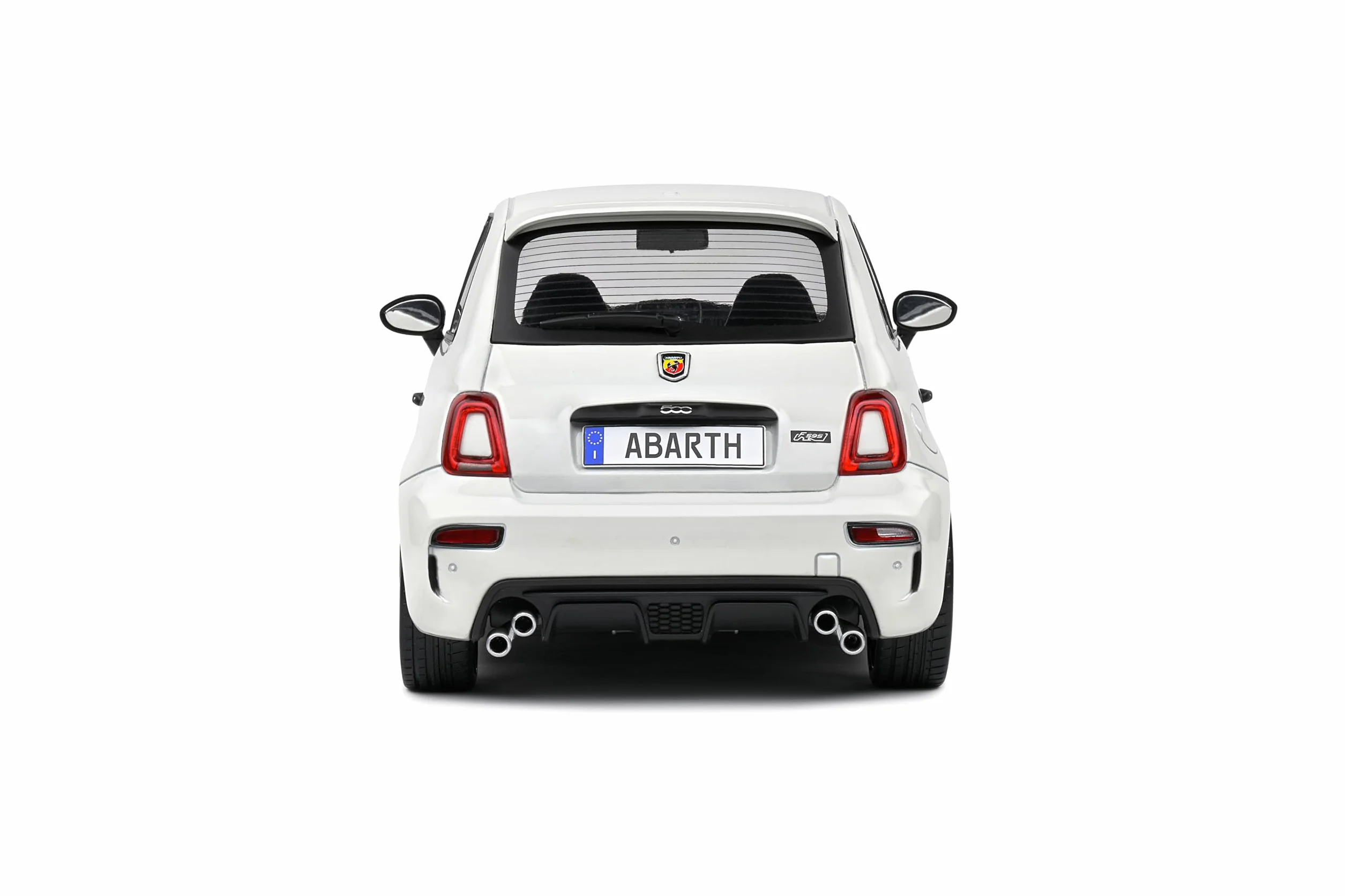 SOLIDO 1:18 Fiat F595 Abarth White 2022