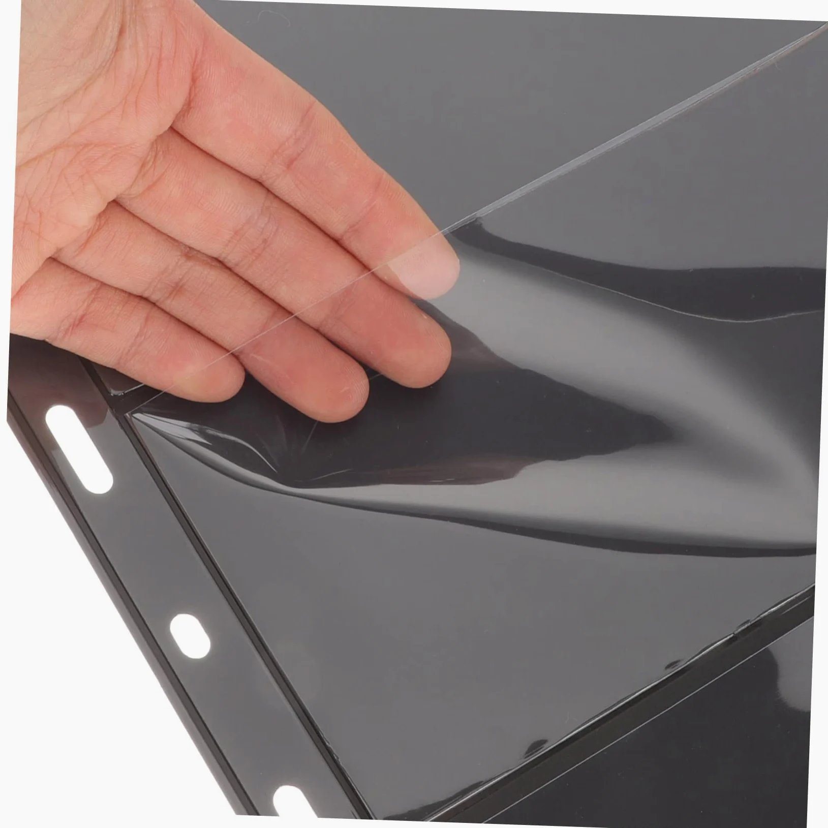 Hohopeti 10fogli Raccoglitore Scatola Espandibile in Pvc Di Libro Di Francobolli Mobili Per Collezionisti Porta Francobolli Trasparente Riutilizzabile e Cancellabile Tasca Porta