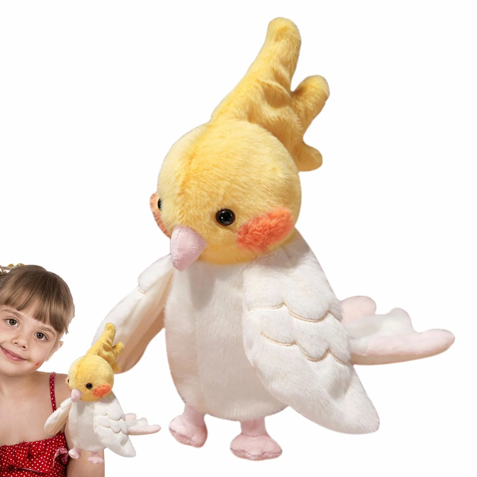 PACCHIO PARRROT TRAVE INTERACTIVE PEACHIO Burattino a mano animale peluche per animali domestici giocattolo imbalsamato per bambini ragazzi