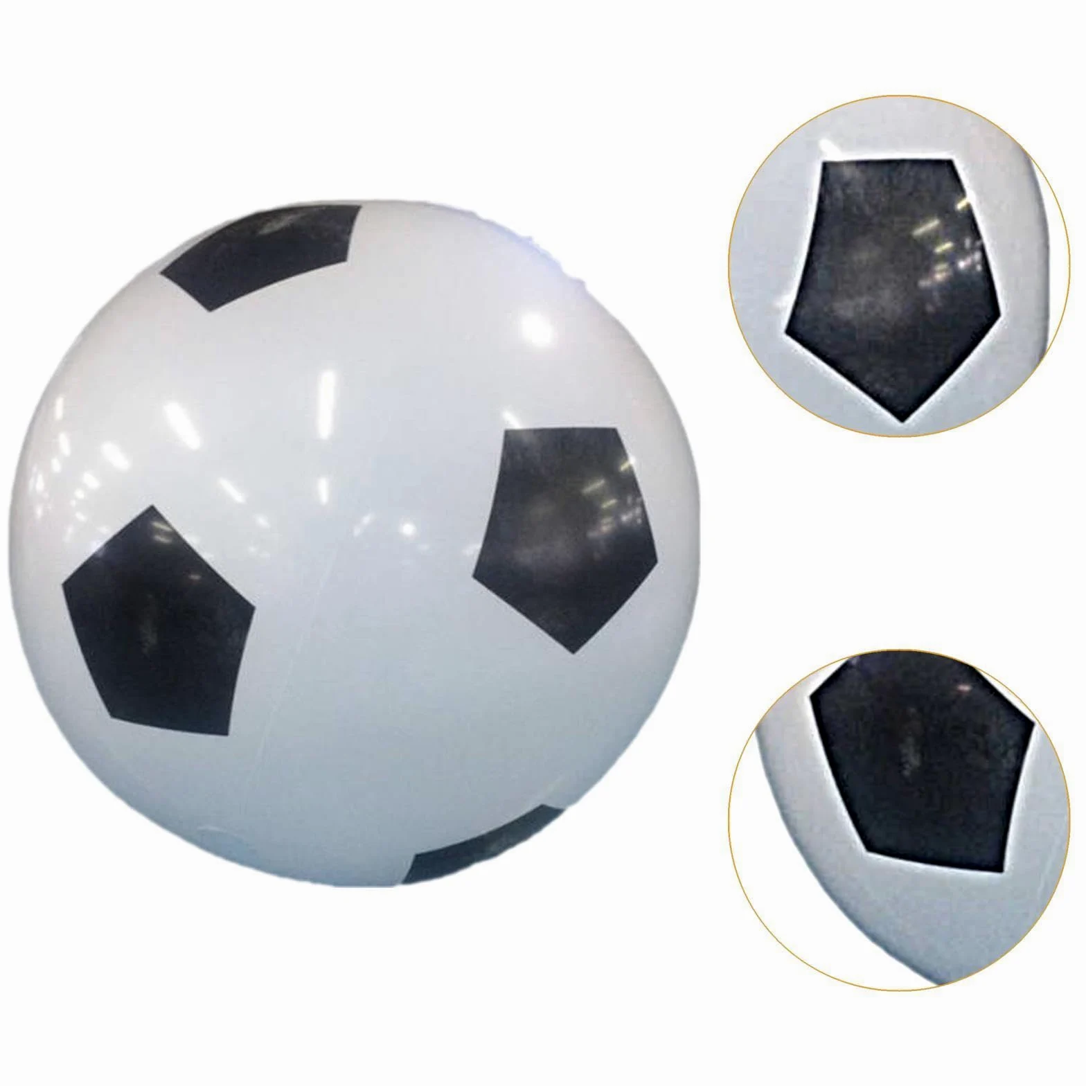 Pallone da Spiaggia, Giocattolo da Piscina, Giochi da Piscina, Accessori Originali, Palloncini d'Acqua, Pallone da Calcio Giocattolo per Regali PE