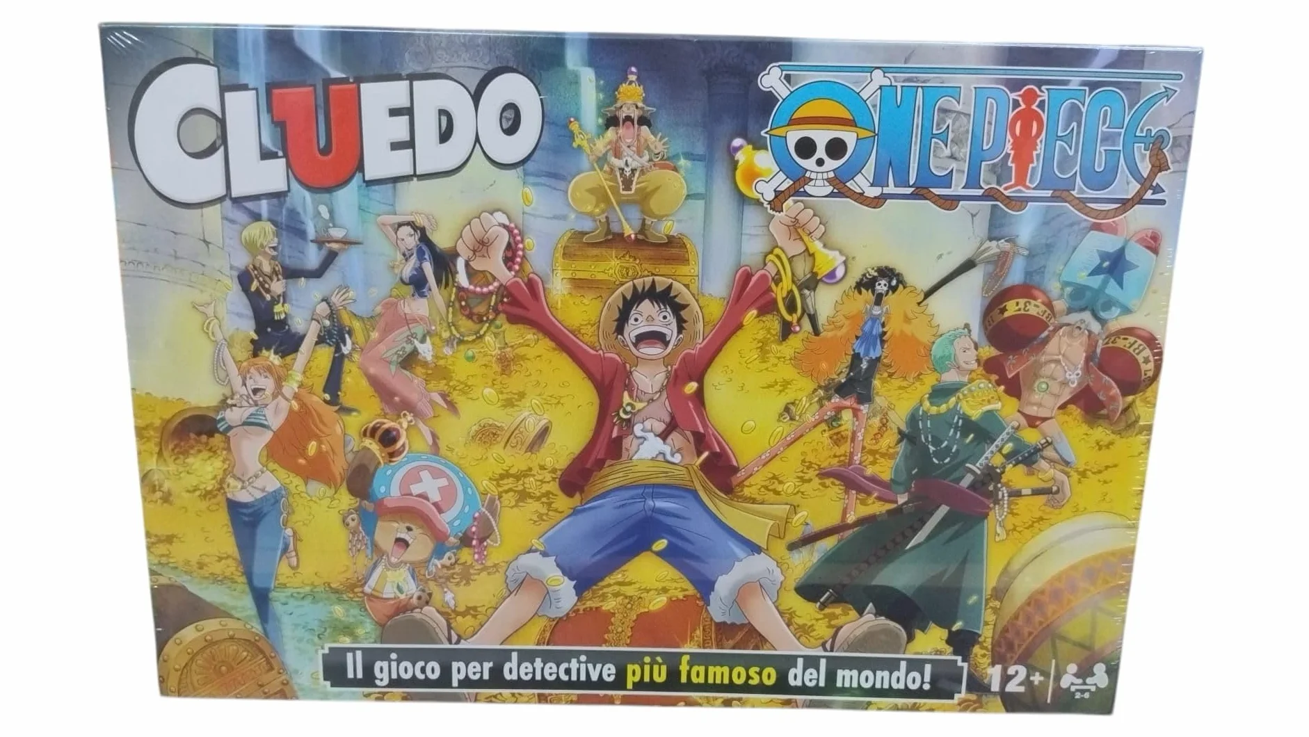 Palmitessa Clu-edo One Piece Italiano, Gioco da Tavolo Investigativo, Edizione Italiana