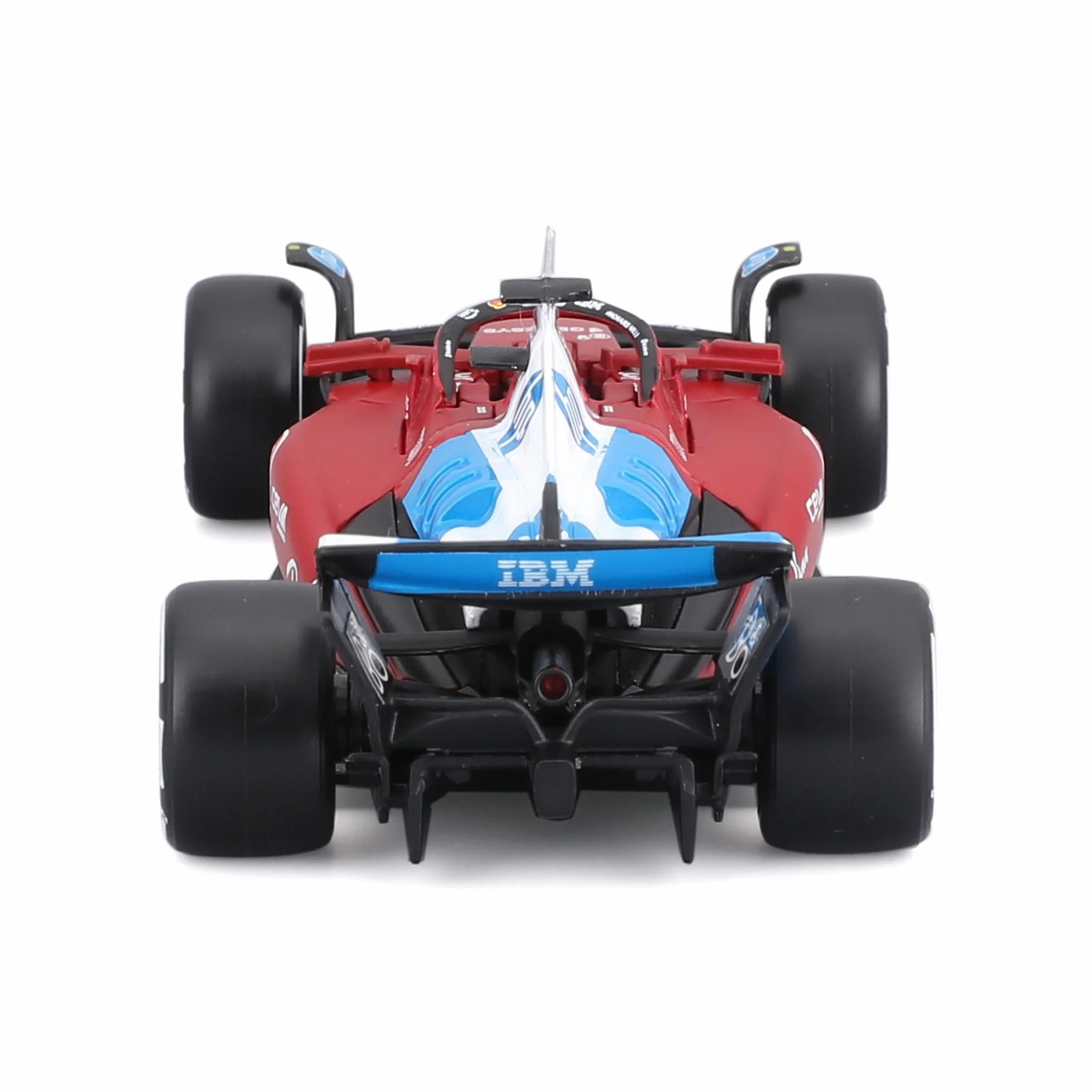 Bburago - Ferrari SF-25 Livrea Miami #16 Charles Leclerc, Modellino Auto Diecast Scala 1:43, Replica Monoposto F1 GP Miami, Livrea Ufficiale Ferrari, Veicolo da Collezione, Età Consigliata 3+ Anni