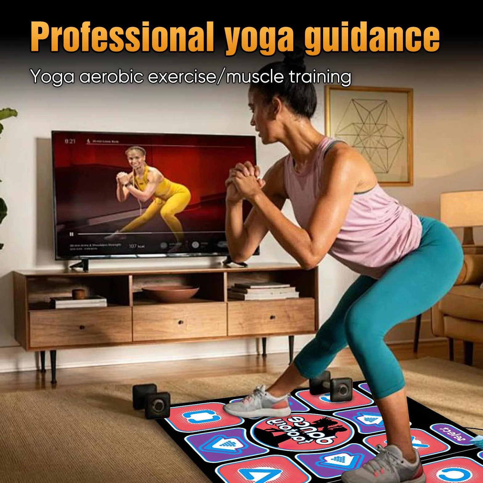 Kouamor Tappeto da ballo con 100 musiche integrate 65 giochi sensoriali 3 modalità di ballo regalo compleanno