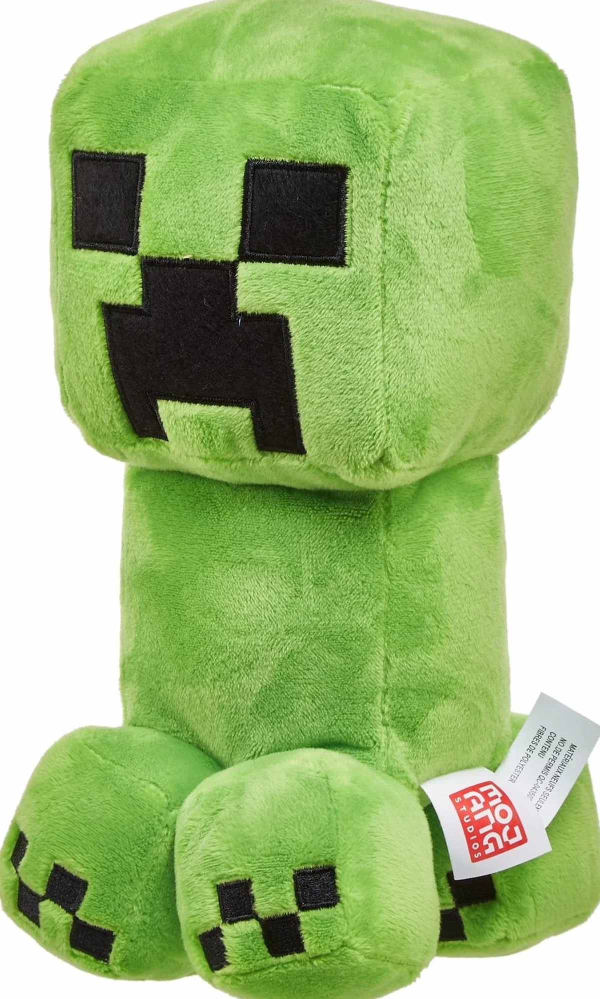 Mattel Minecraft- Basic Plush Personaggio Creeper, Giocattolo per Bambini 3+Anni, HBN40