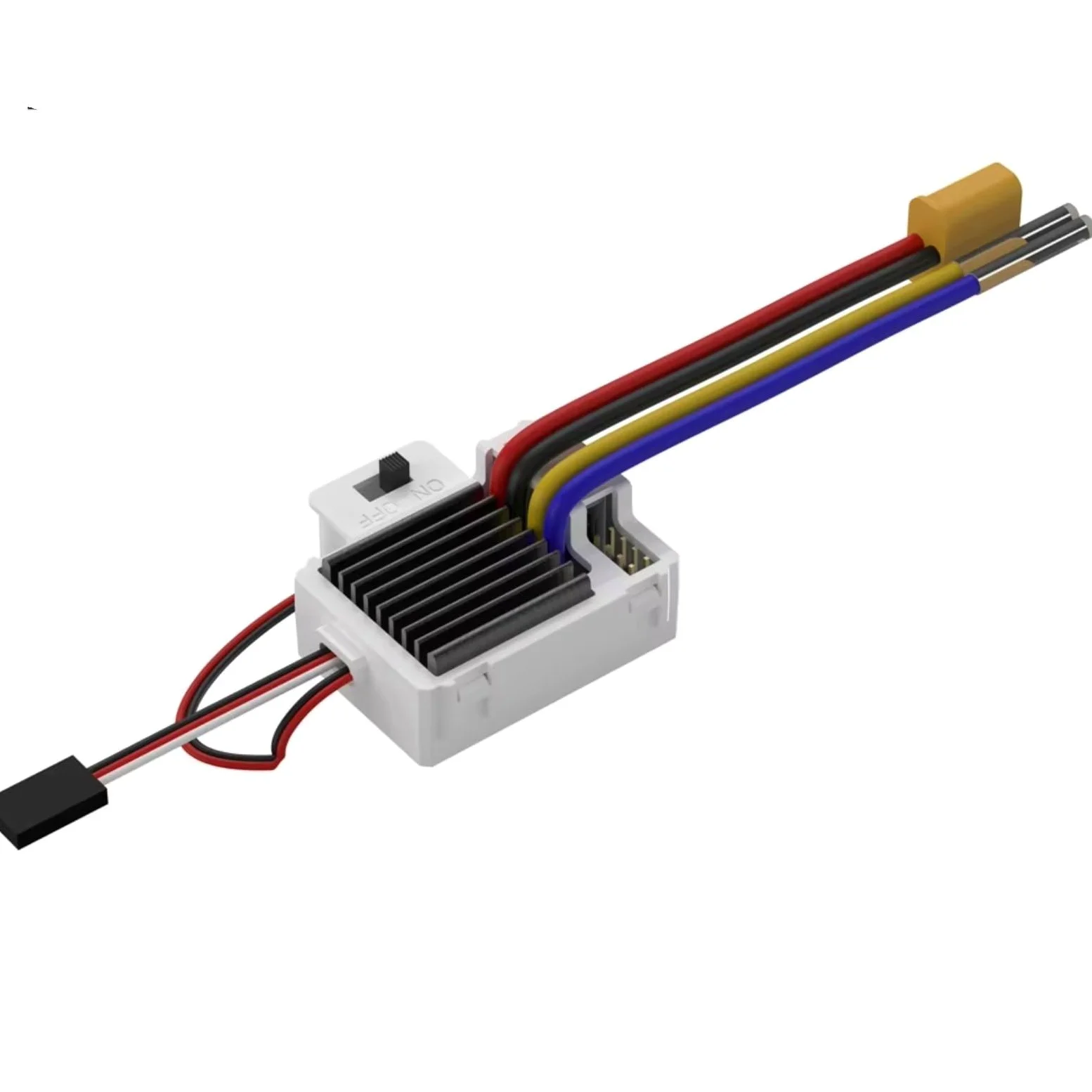 ESC RC Per Traxxas Per SCX10 Per HSP Regolatore Di Velocità Impermeabile Con ESC Spazzolato 9030 90A Con BEC 5,5V/3A 7,5V/3A Per Auto