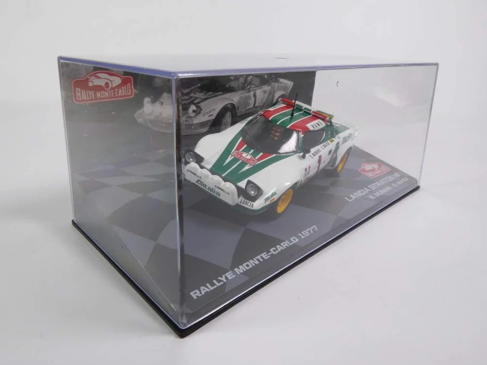 EAGLEMOSS RMIT3H 1/43 IXO Lancia Stratos HF 1977 Rallye Monte Carlo