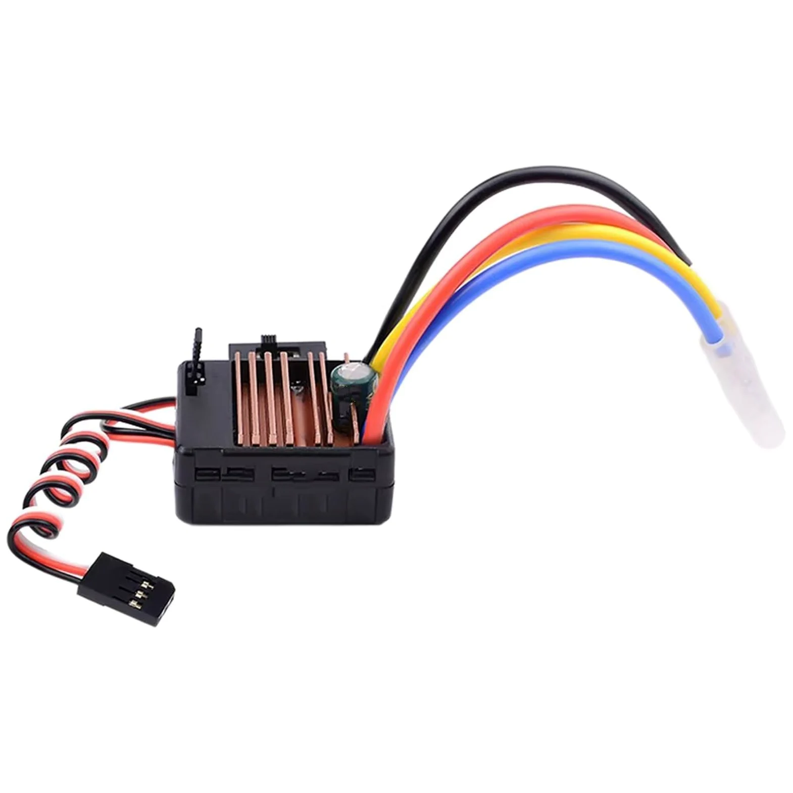 Per Tamiya Per Redcat Per Traxxas Per Wltoys 1/10 60A ESC Regolatore Di Velocità Elettronico A Spazzole 12428 RC Car Motore 540 550 RC ESC
