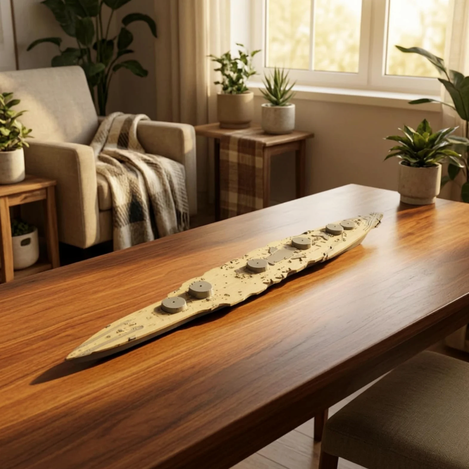 Ponte in Legno con di Ancora | Realistico, Ponte in Legno con di Ancoraggio, Facile da Montare, Modellismo, Collezionisti